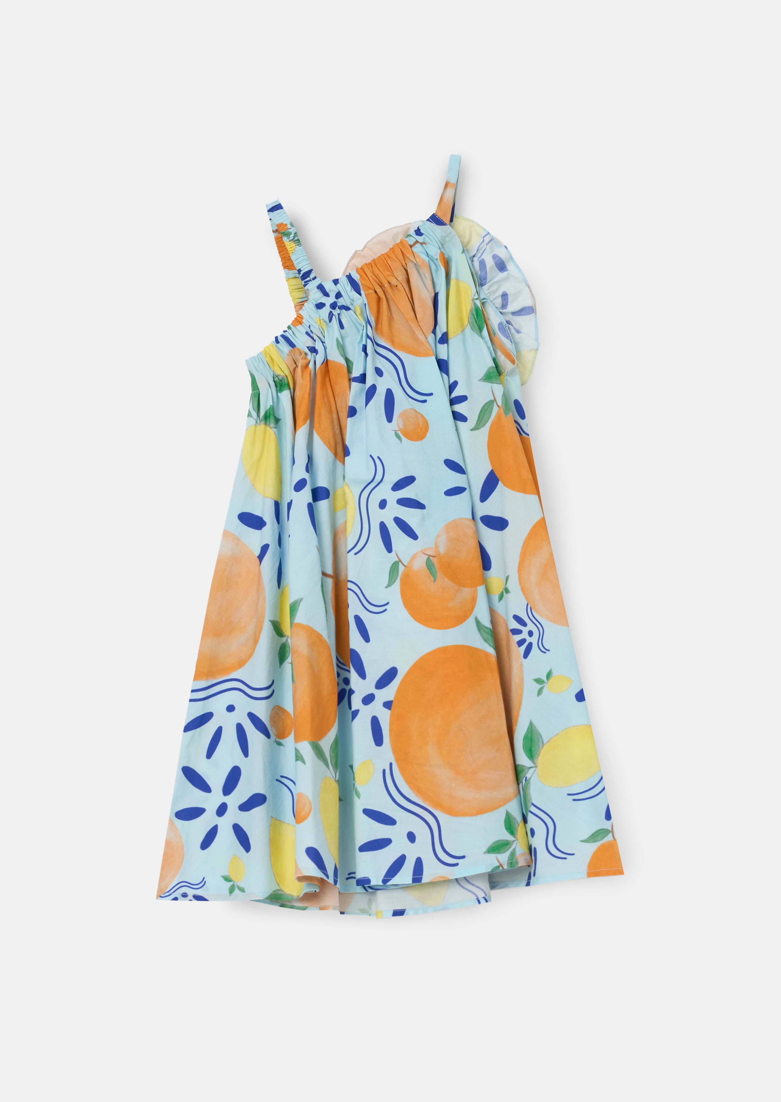 Vestido Carrie con Corsage y Estampado Múltiple de Vuelo