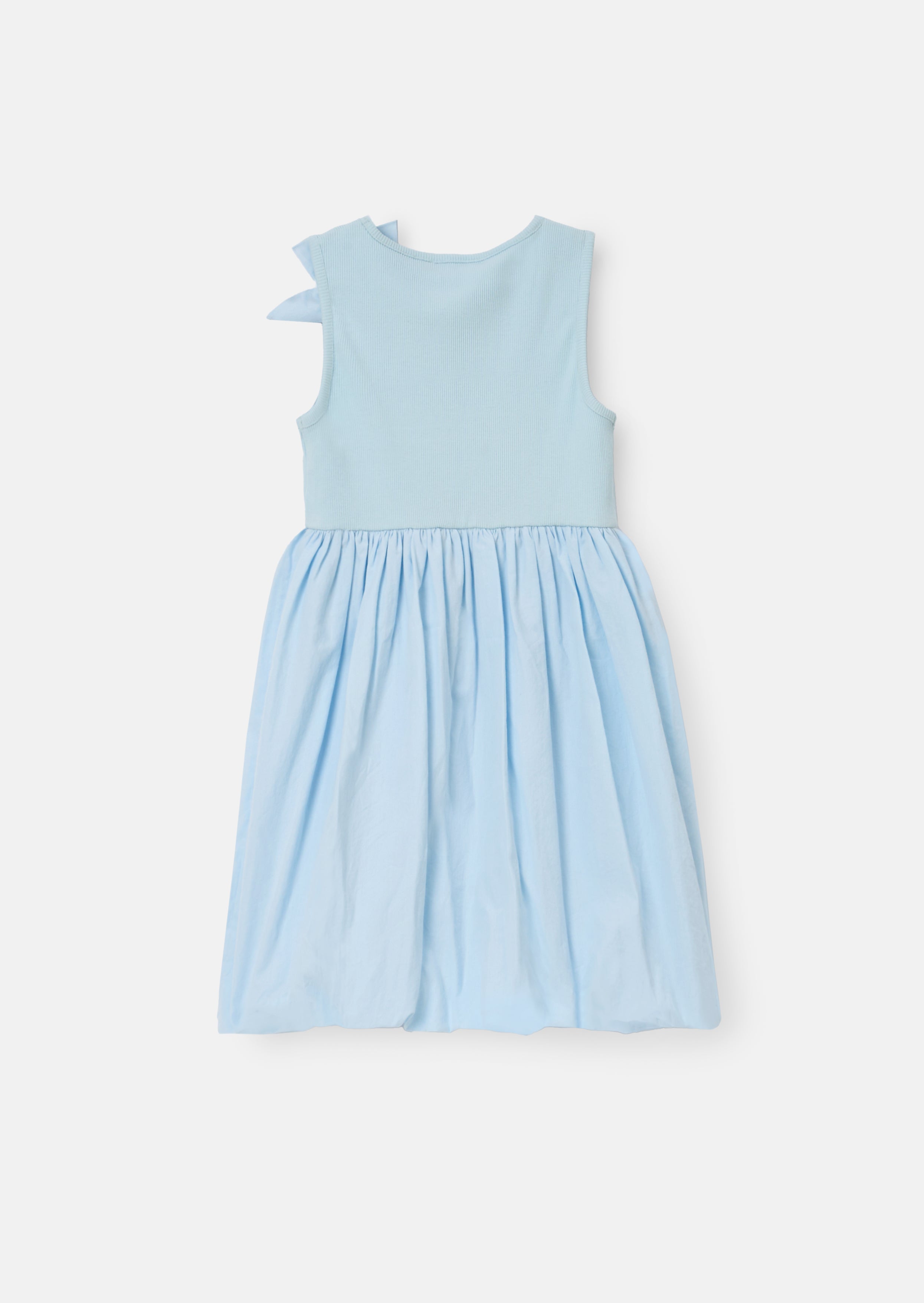 Sukienka Jenny Blue Bubble Hem Corsage