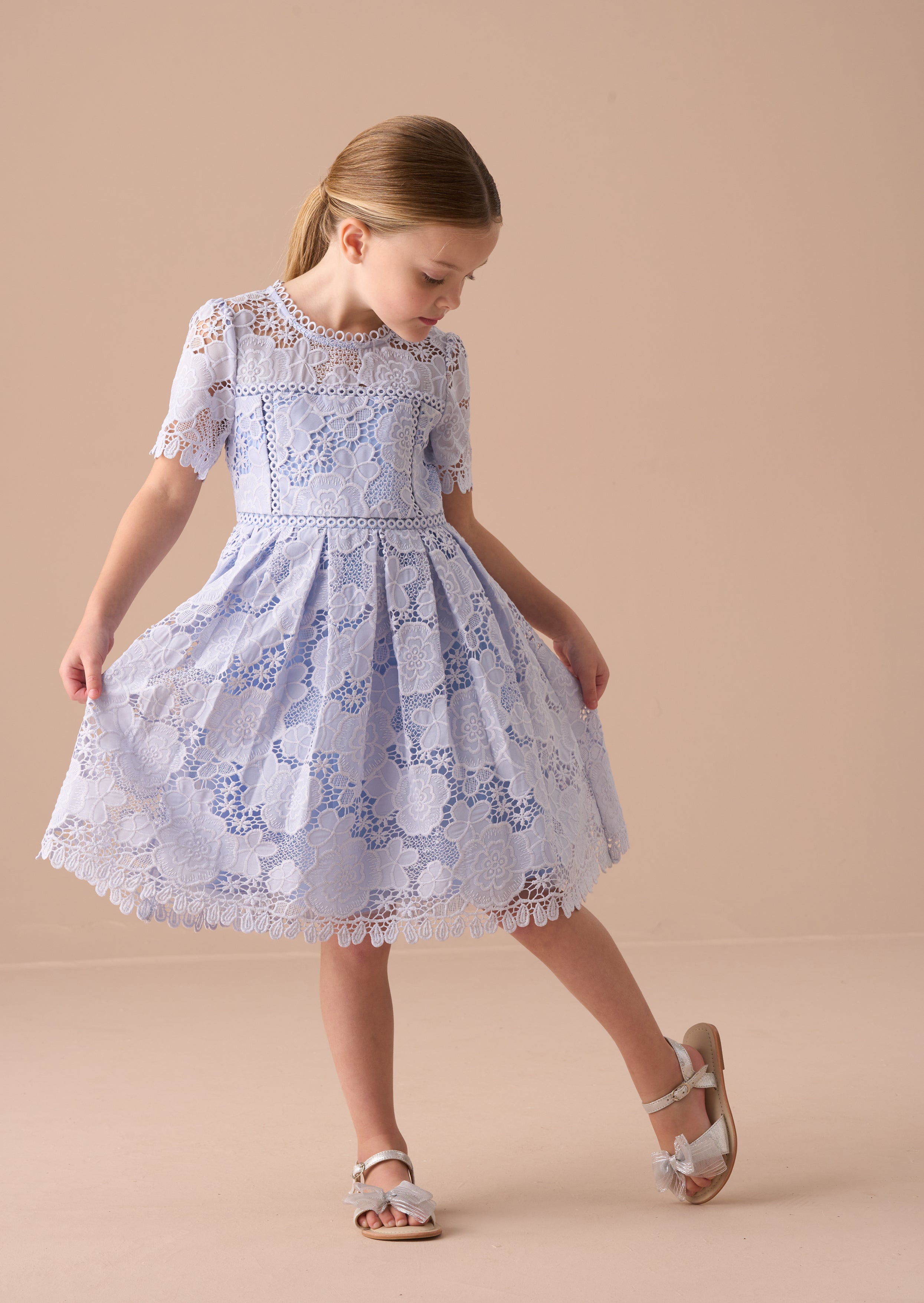 Sukienka Mavea Blue Lace