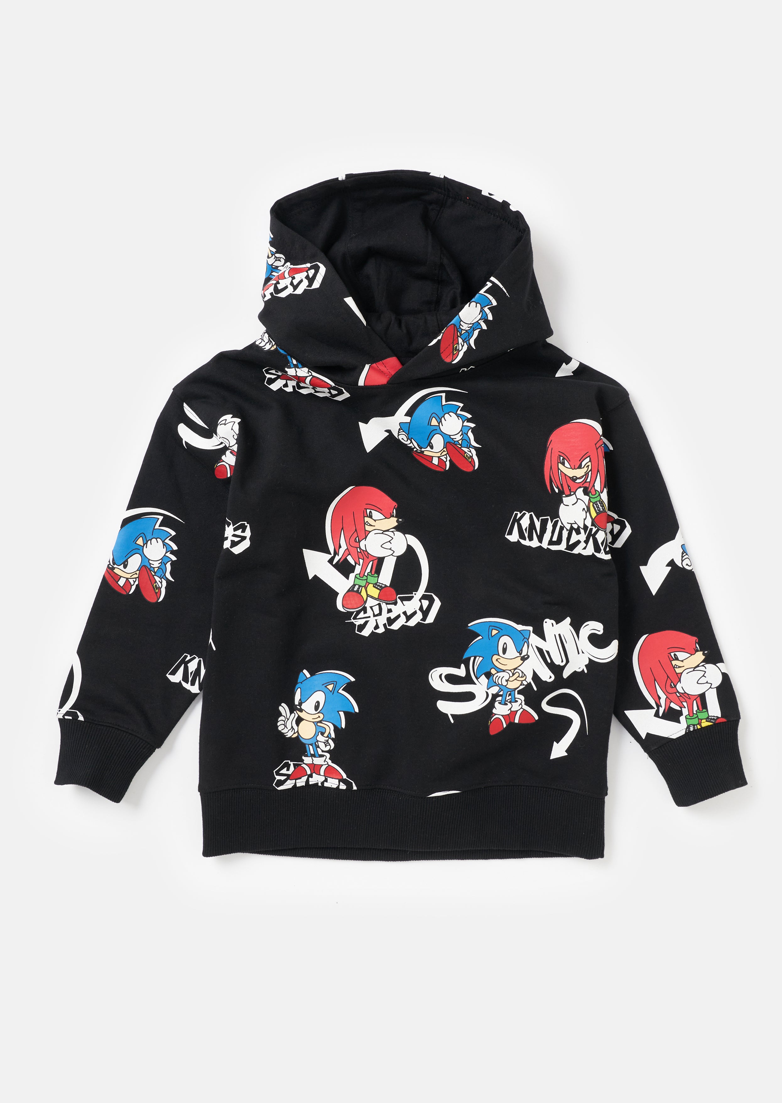 Sweat à capuche Sonic Print