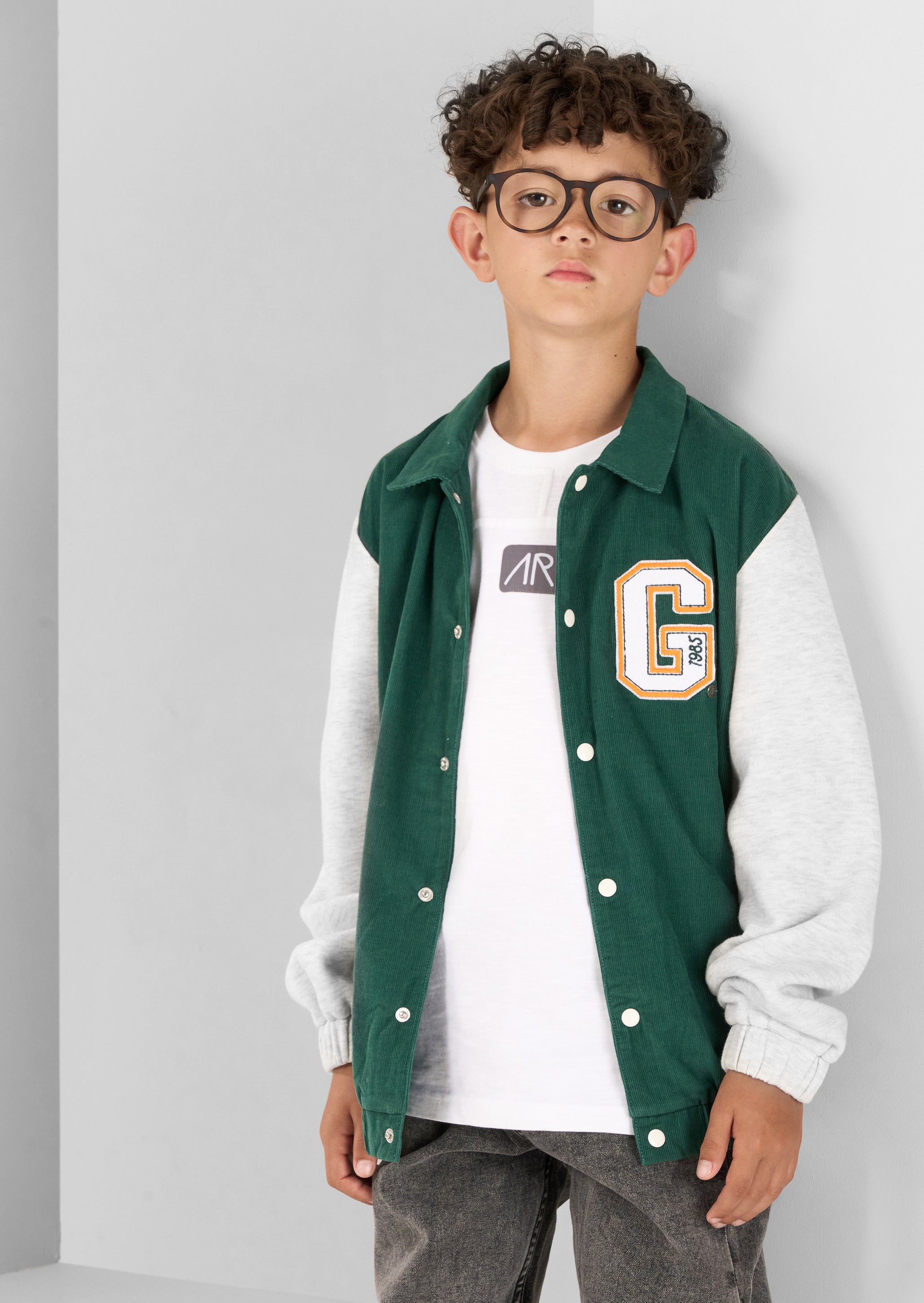 Chad Green Cord Varsity Jacke