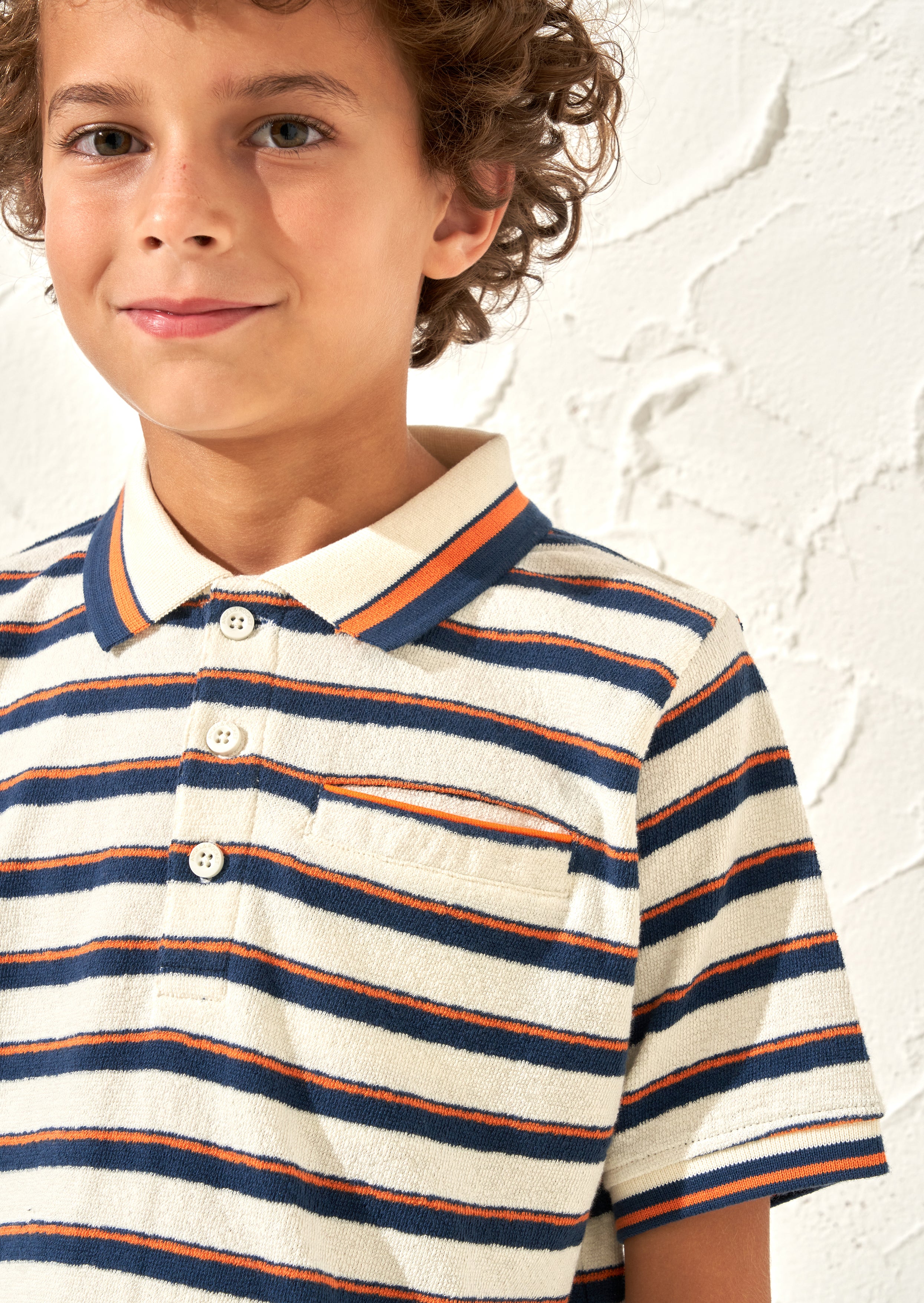 بولو مخطط منشفة من هابيل كريم