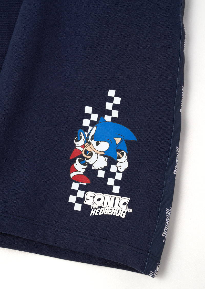 Sonic Blue Front Pocket Short