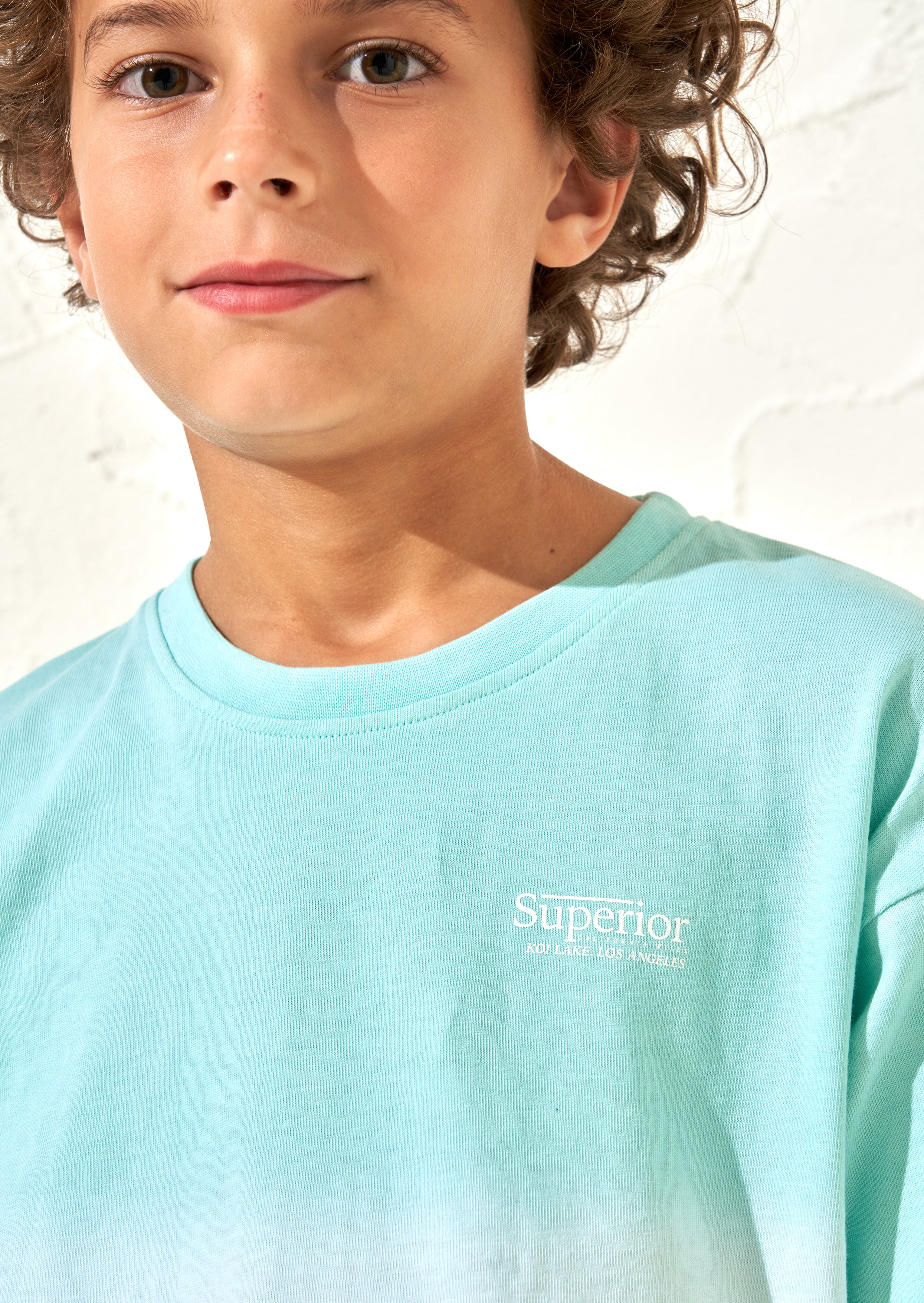 T-shirt Brad Aqua Ombre Tie Dye