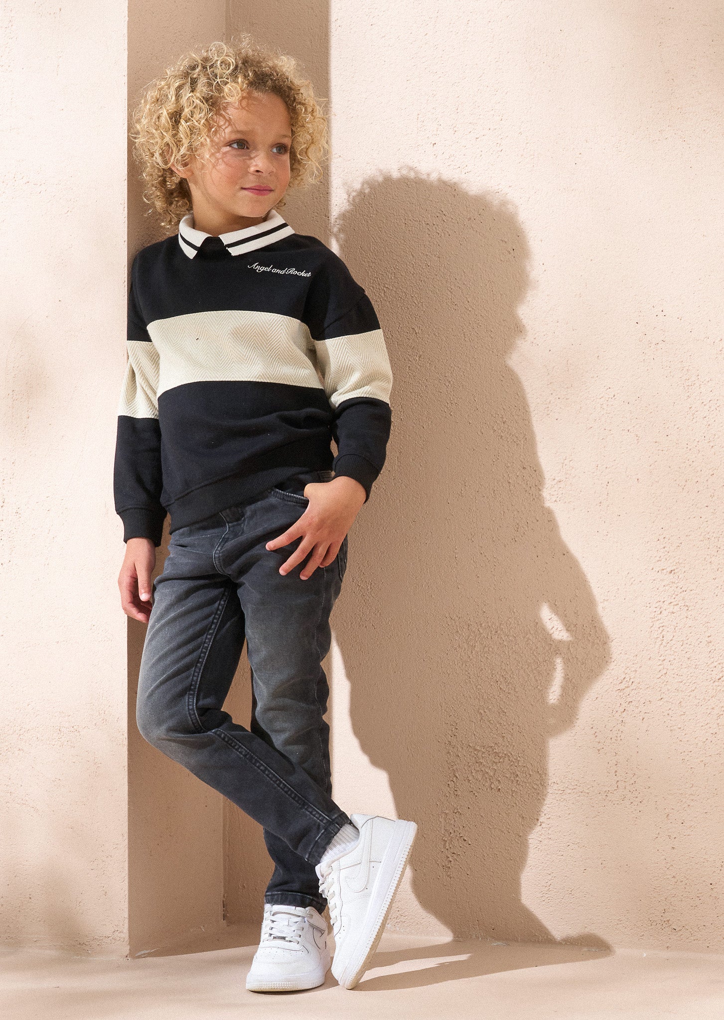 Sweat Varsity Rugby Slade Navy