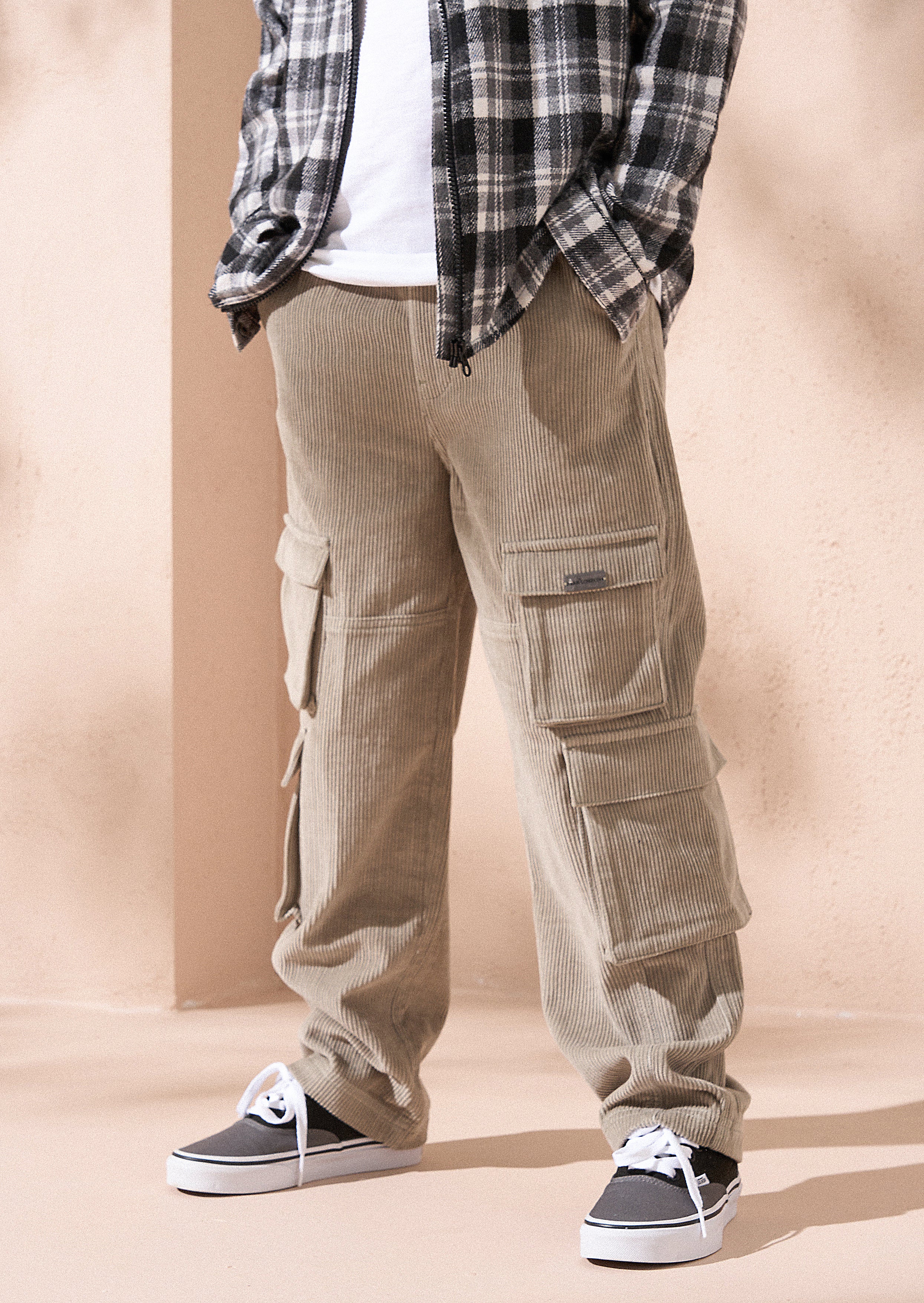Carlton Stone Kord Skaterhose