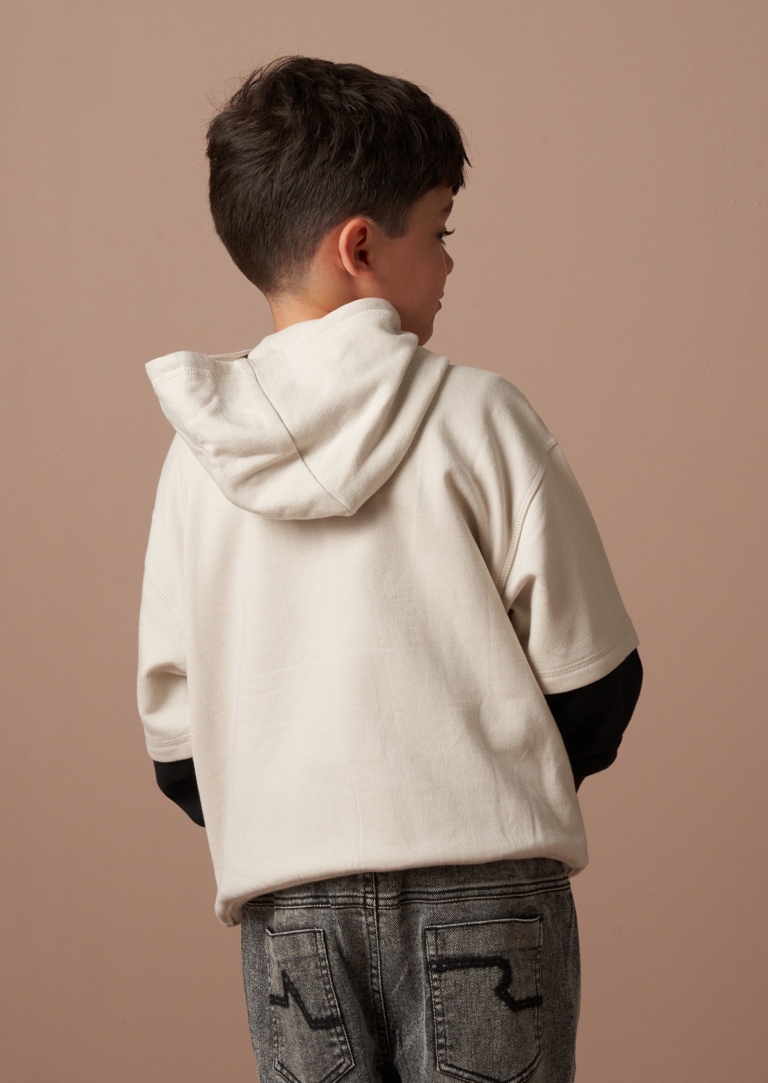 Marvel Stone Kapuzenpullover mit doppellagigem Effekt