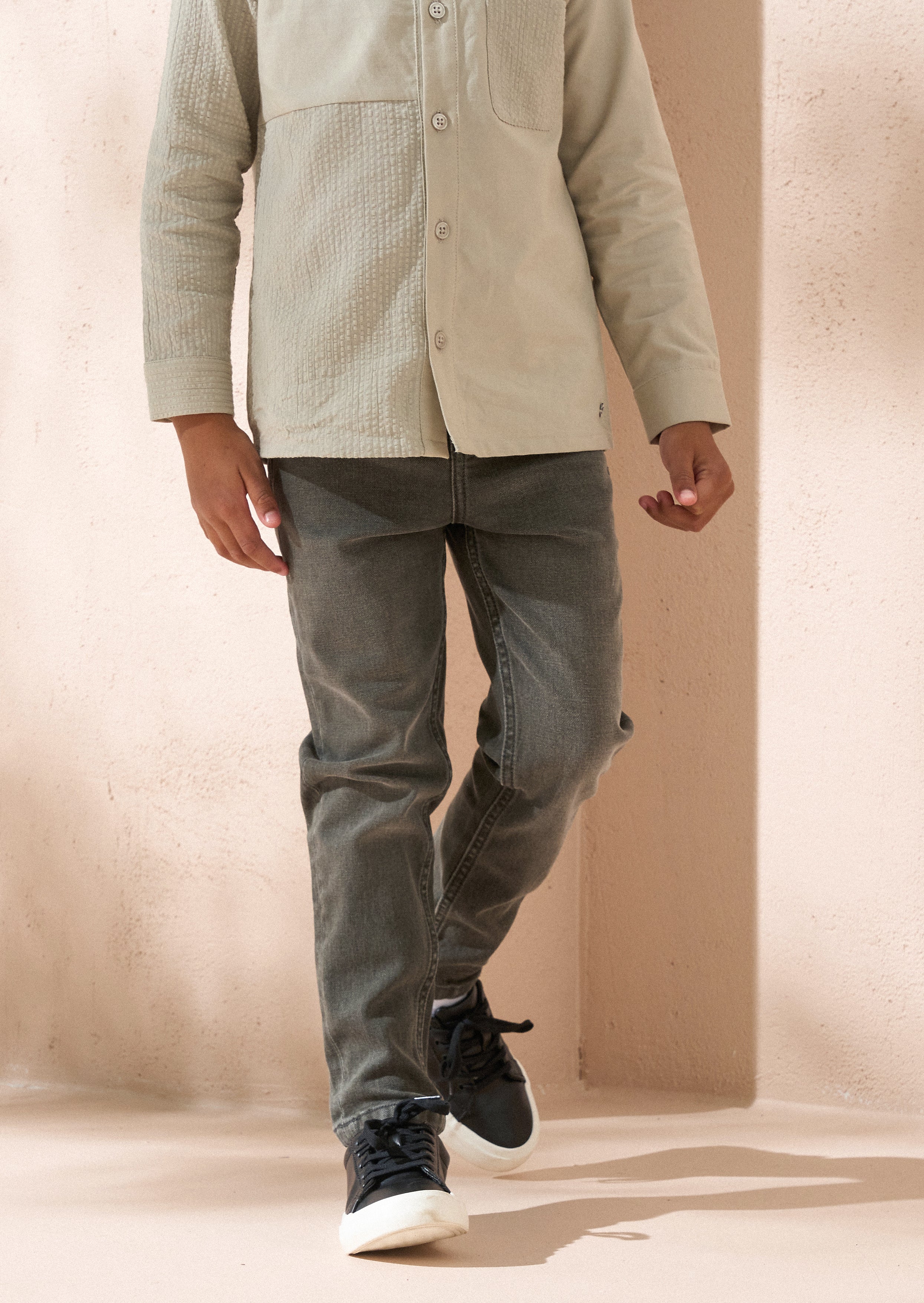 Eddie Grey Smart 5 Pkt Jeansy