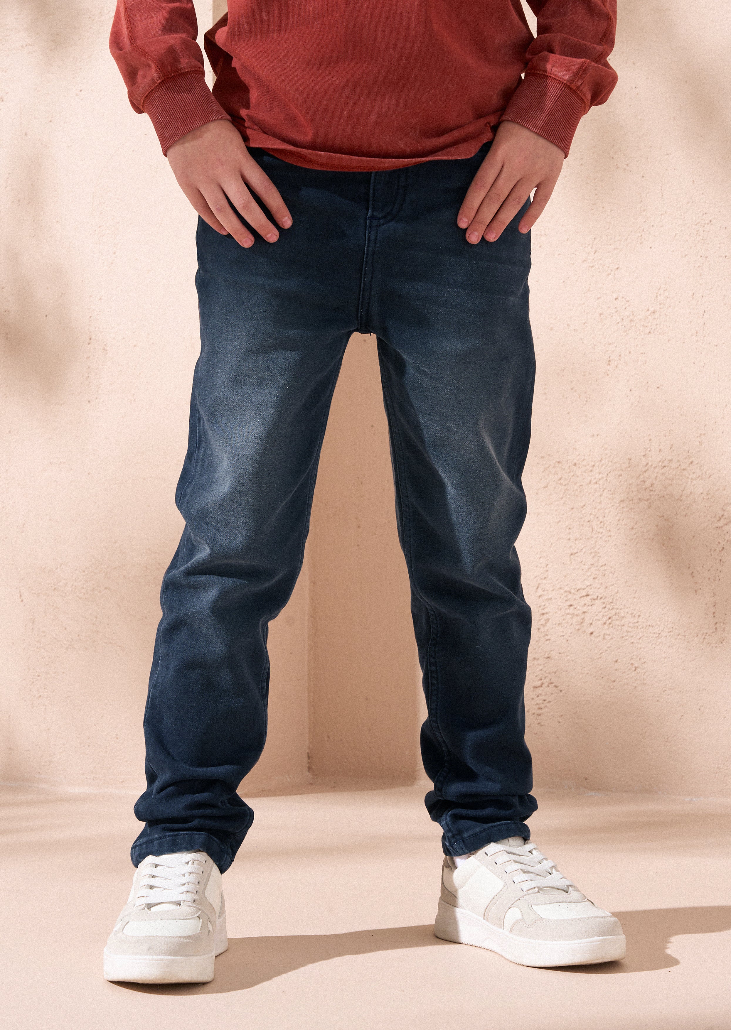 Eddie Blue Smart 5 Pkt Jeansy