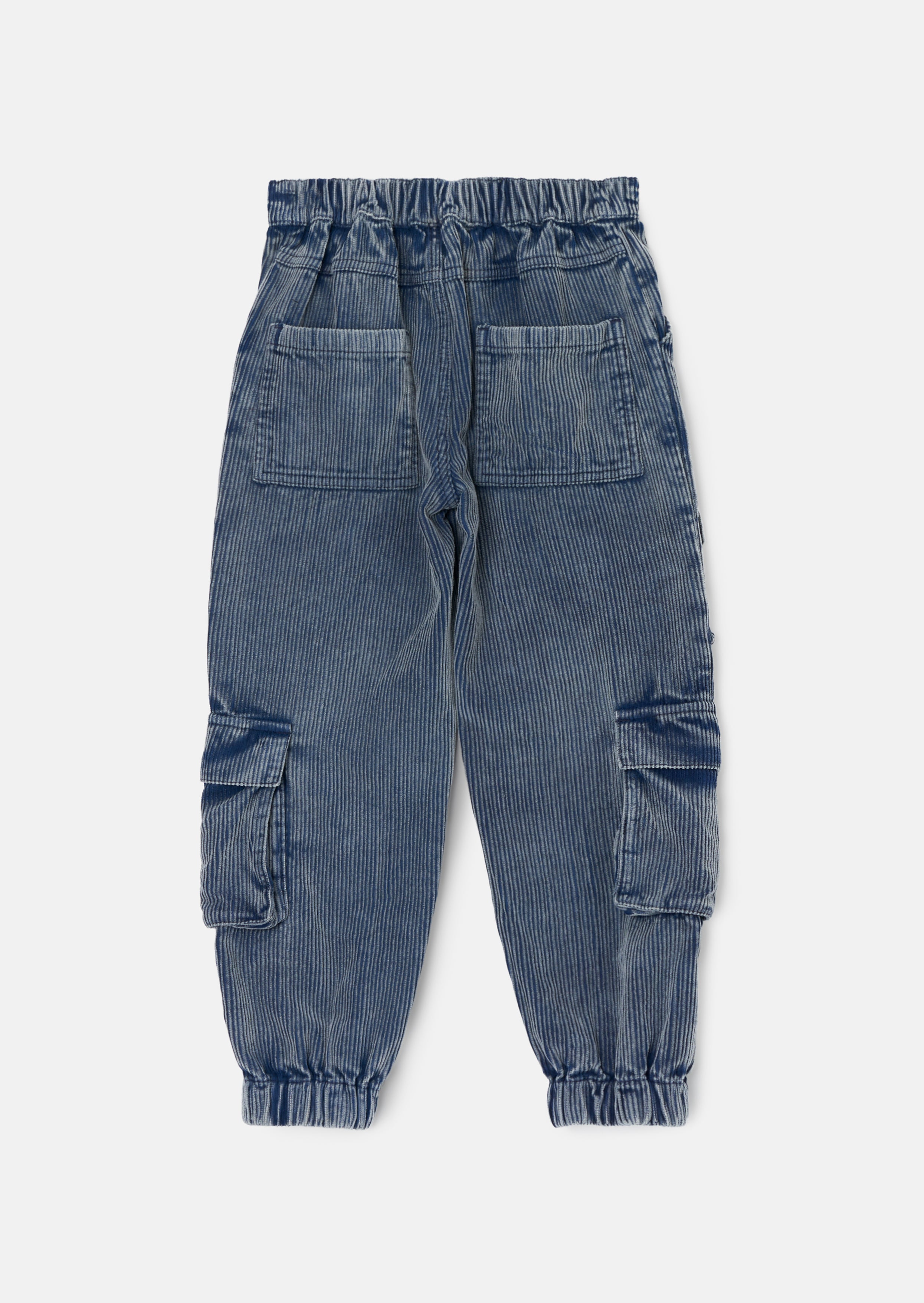 Joseph blaue gewaschene Kord-Skaterhose