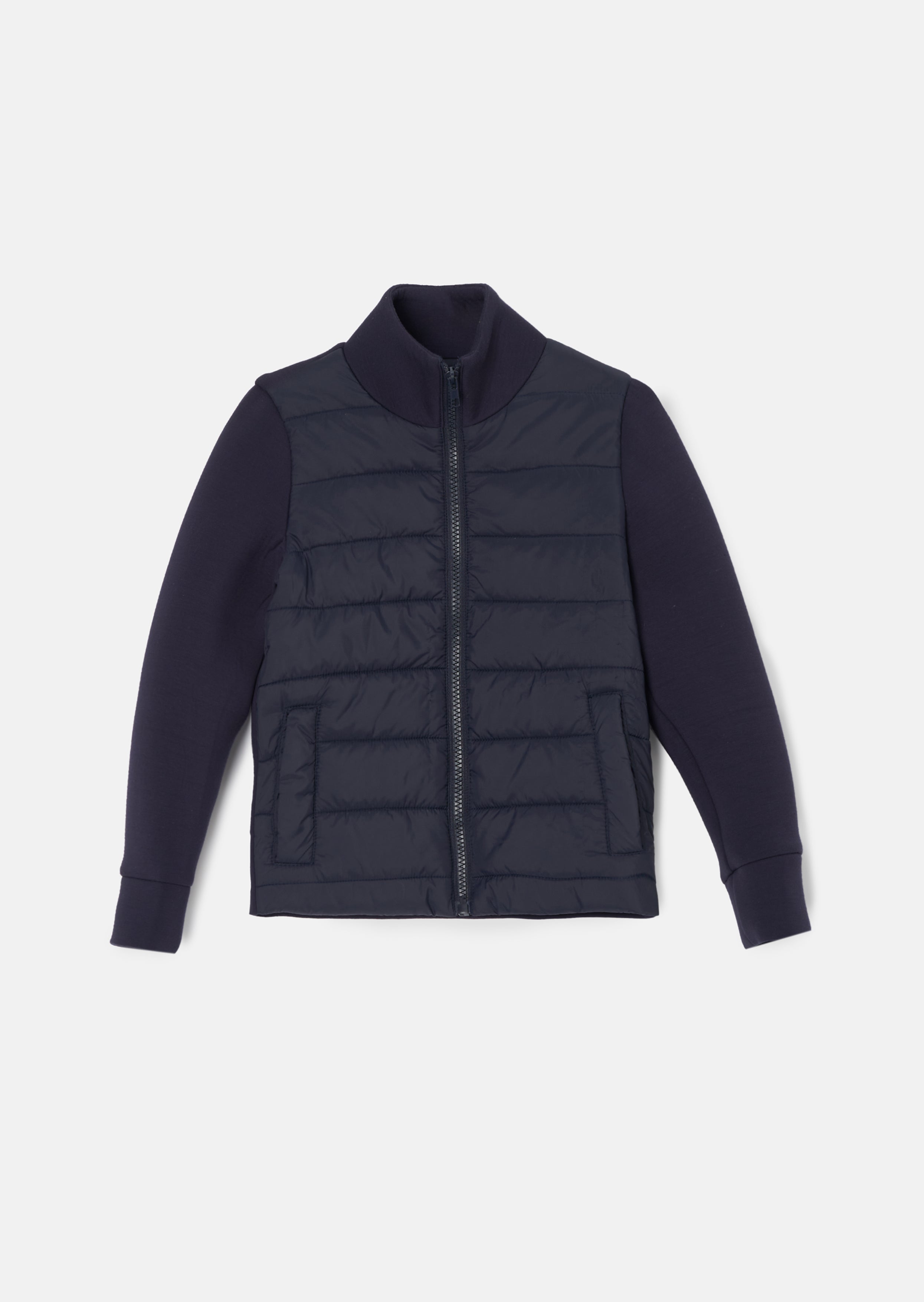 Kurtka pikowana i z dzianiny Kobe Navy