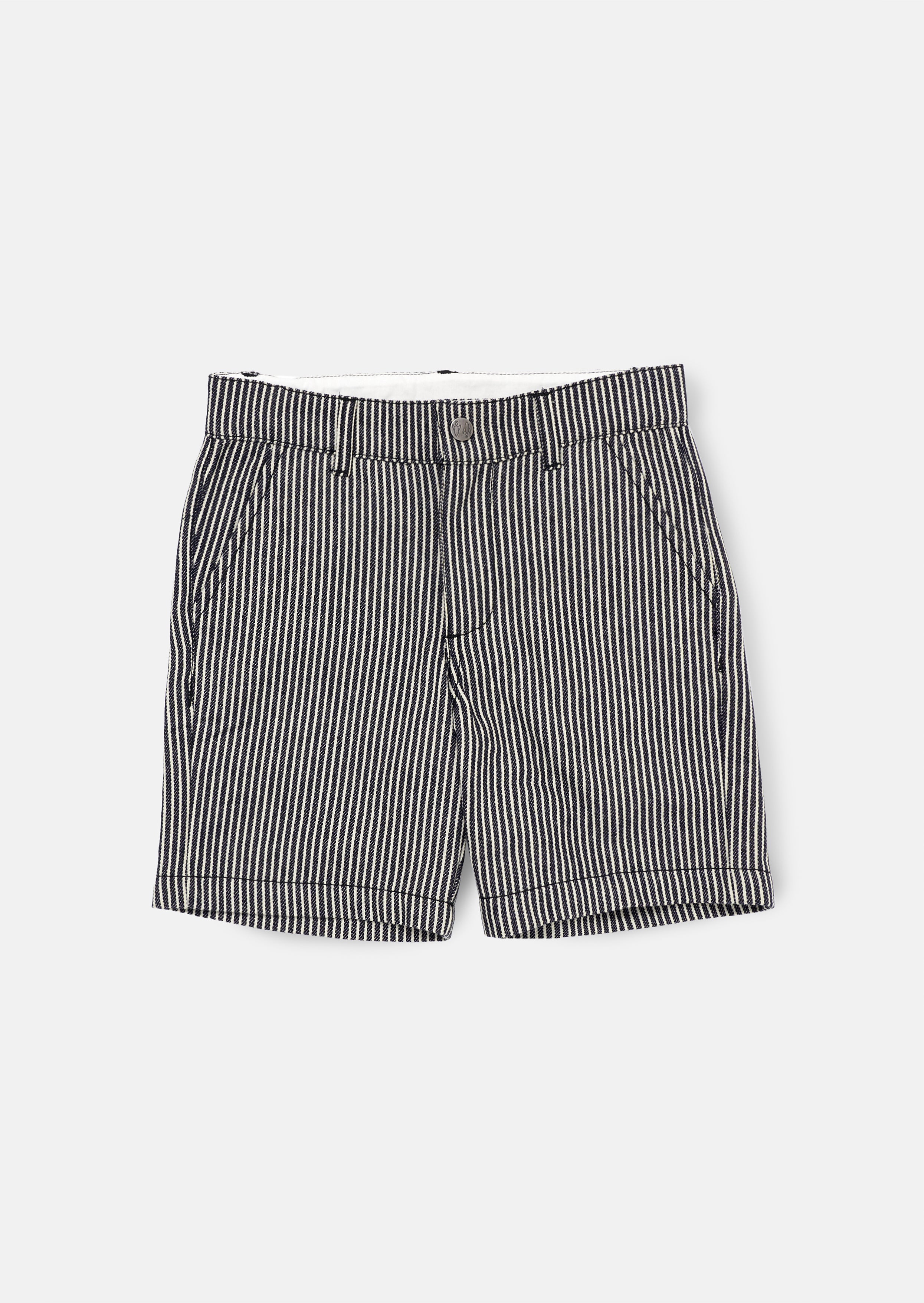 Marcus Navy Streifen Freizeit Shorts
