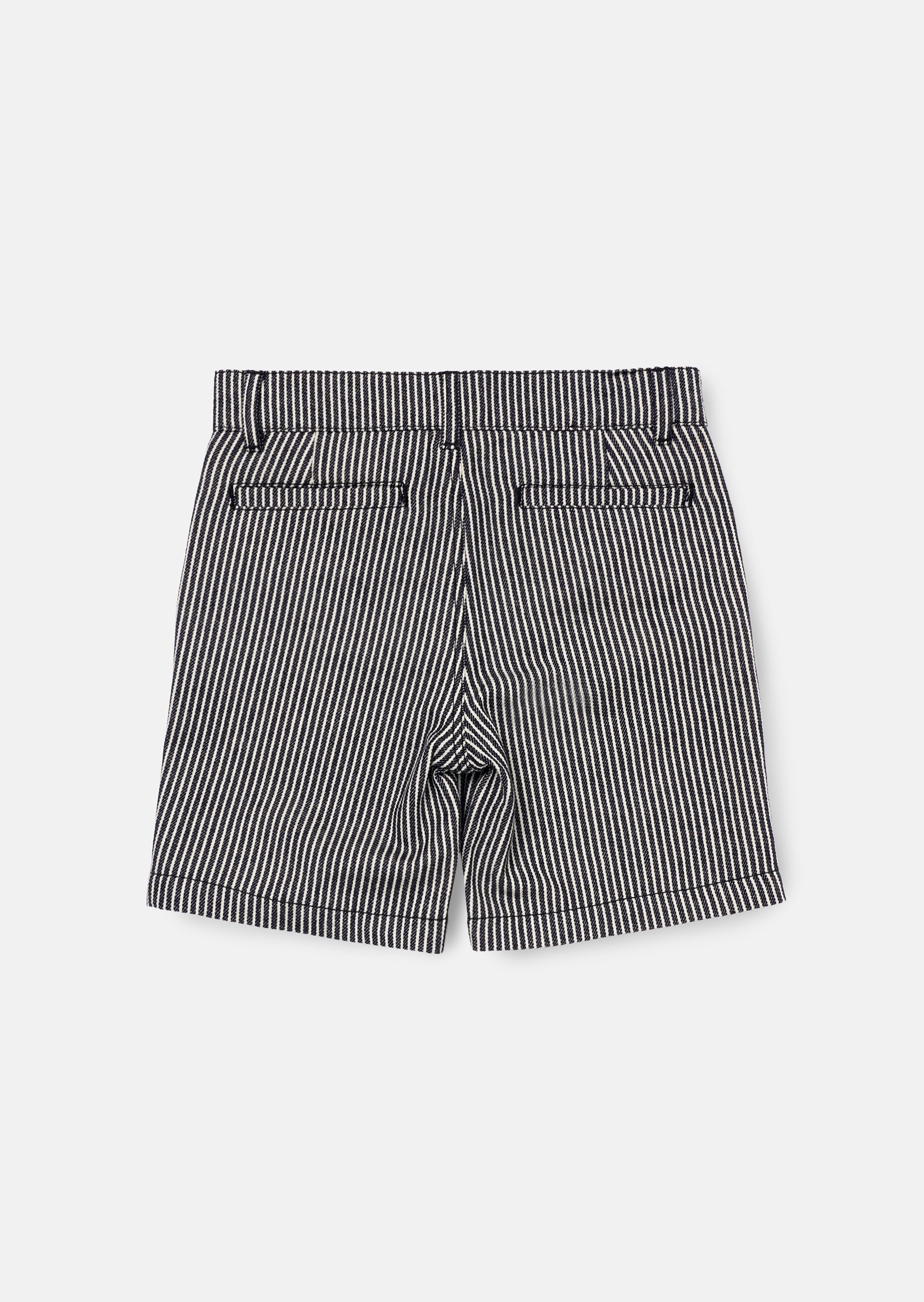 Marcus Navy Streifen Freizeit Shorts