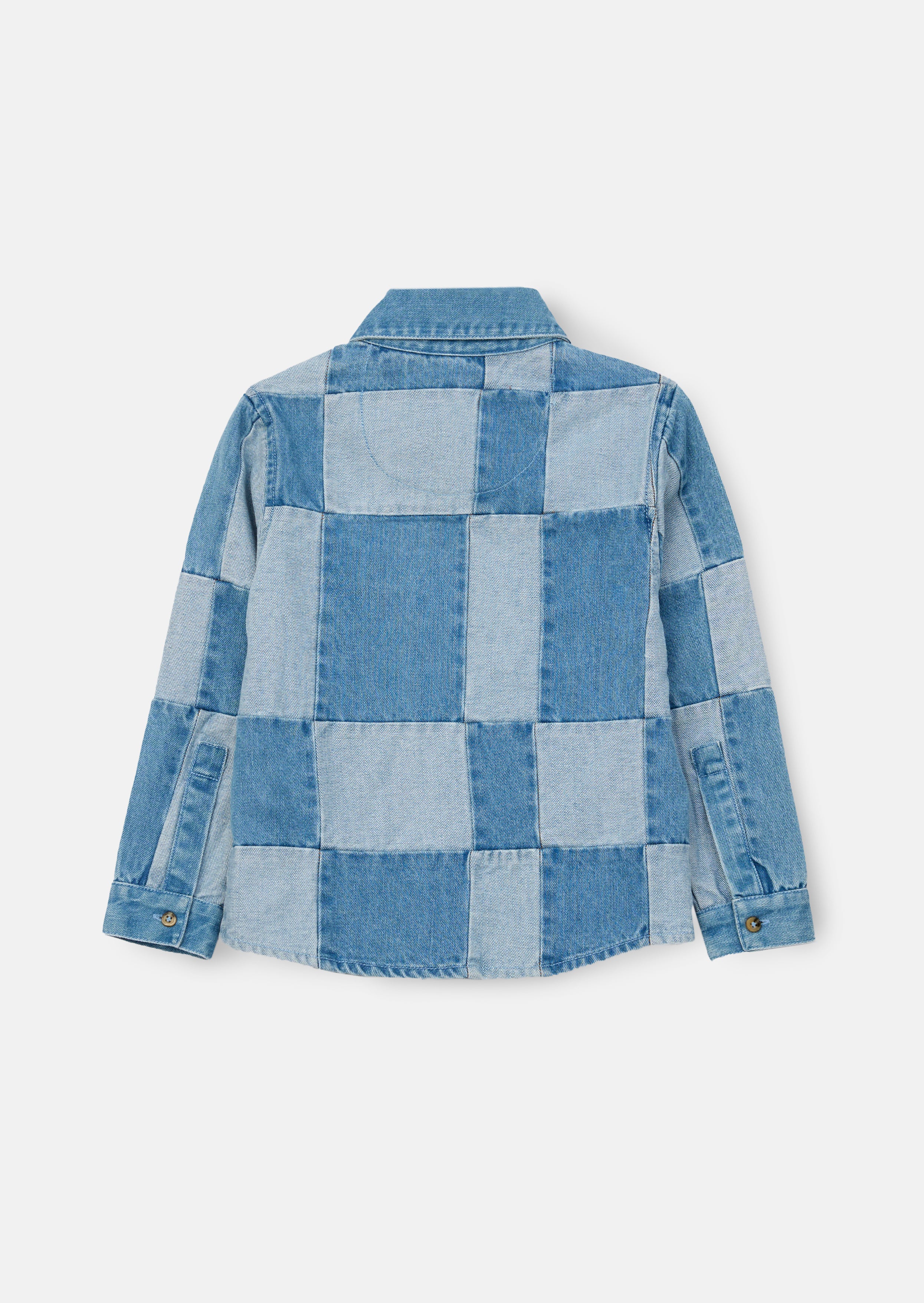 Chuck Denim Patchwork Hemd