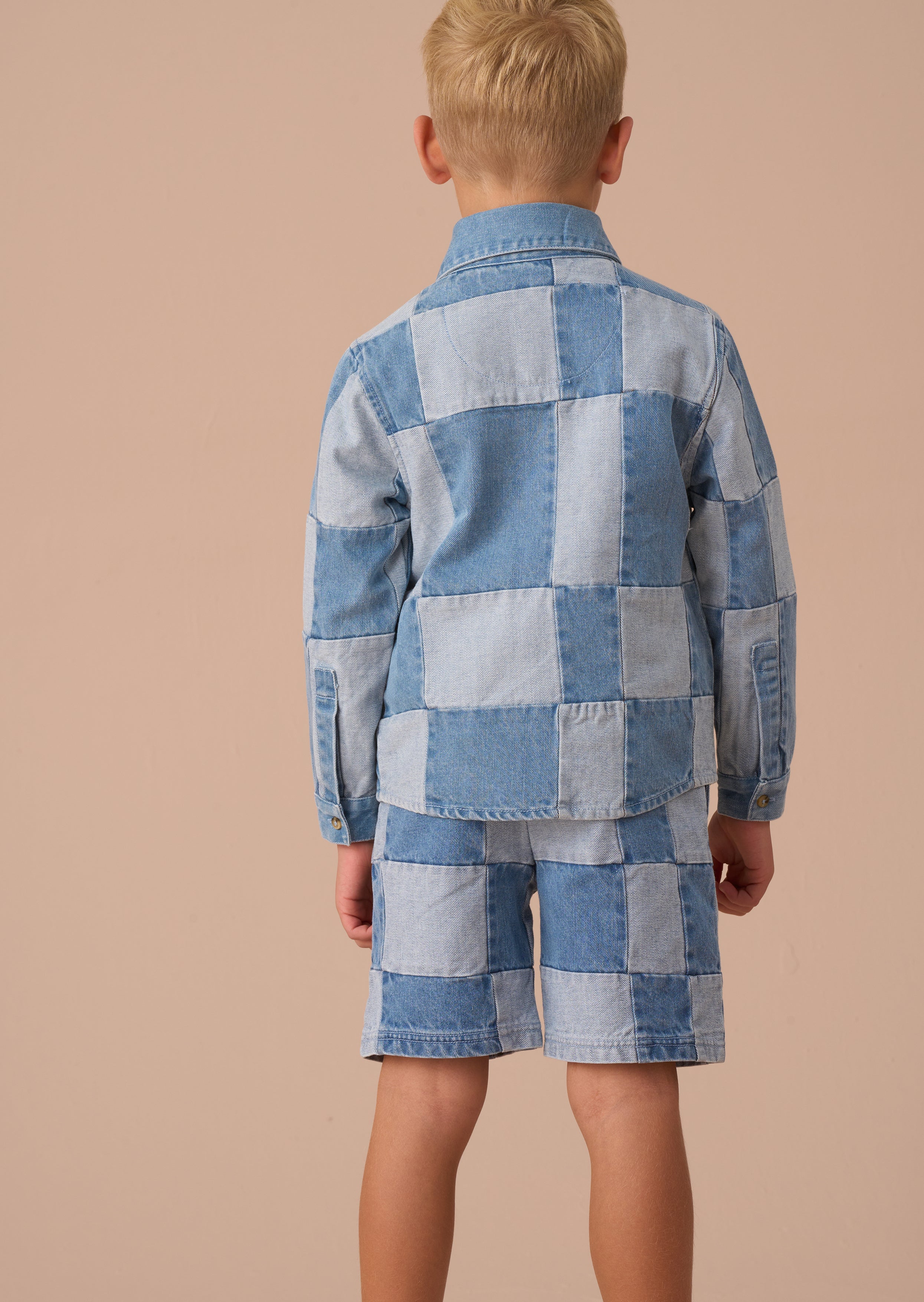 Chuck Denim Patchwork Hemd