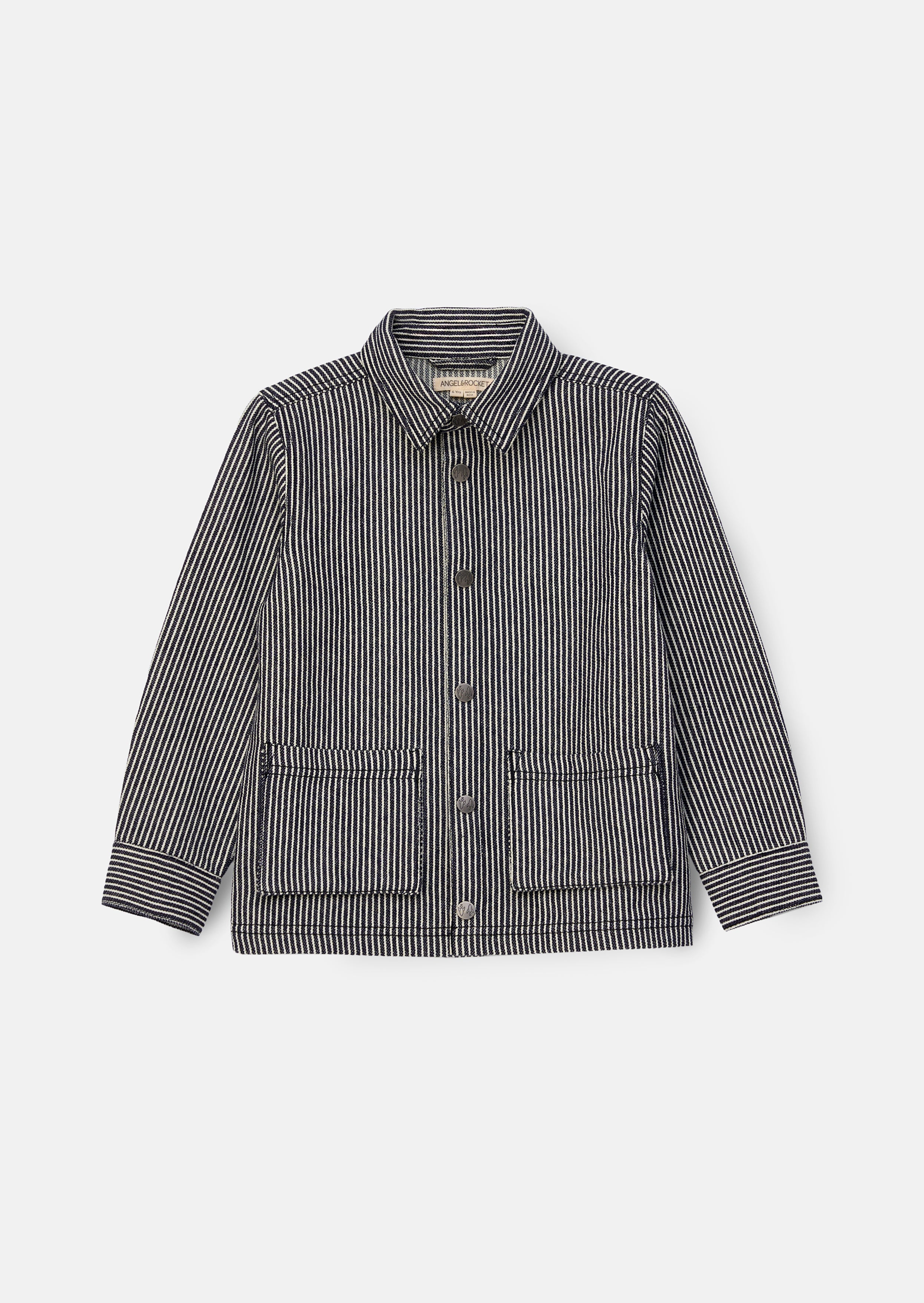 Byron Navy Freizeitjacke mit Streifen