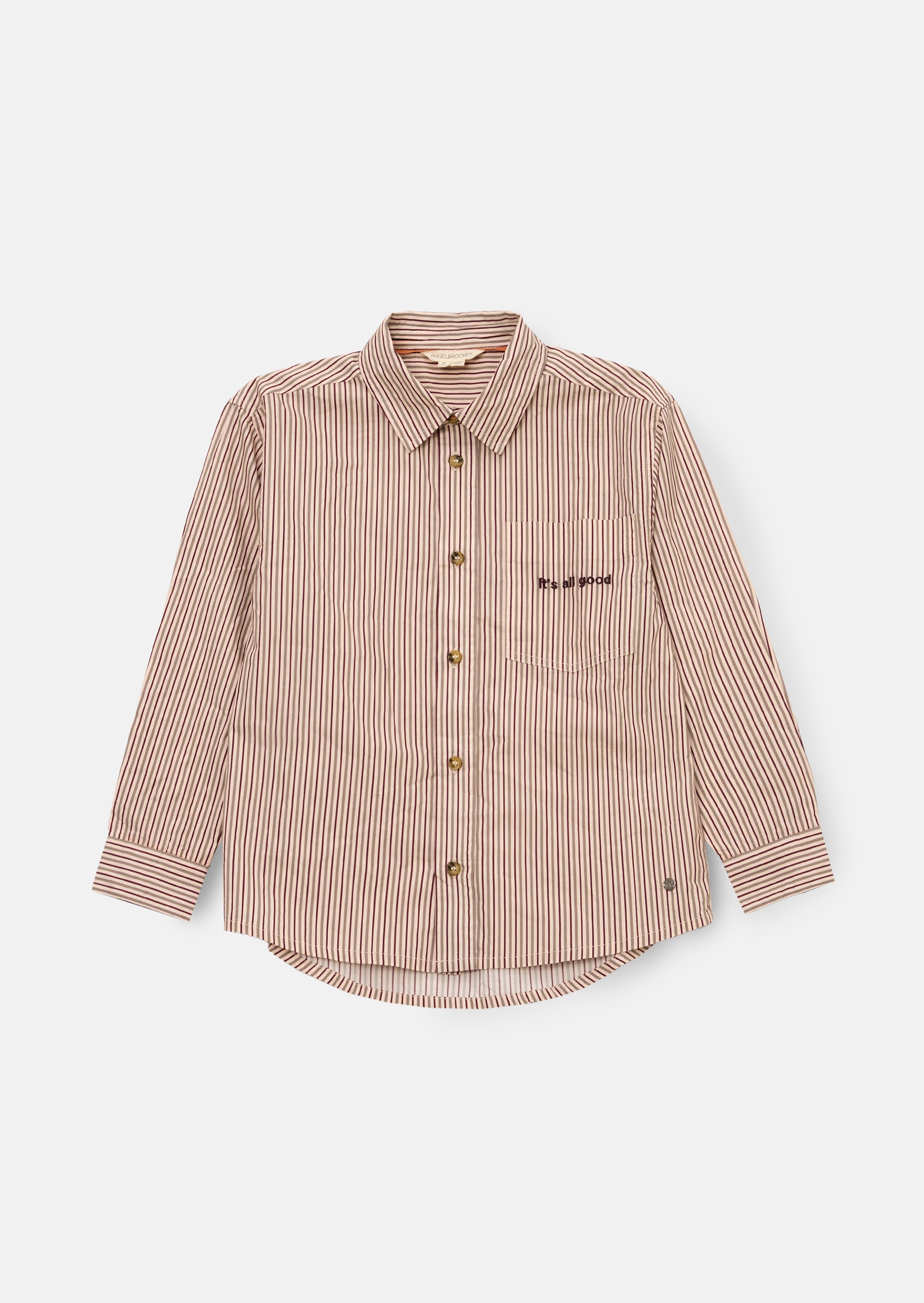 Chemise à fines rayures Aiden