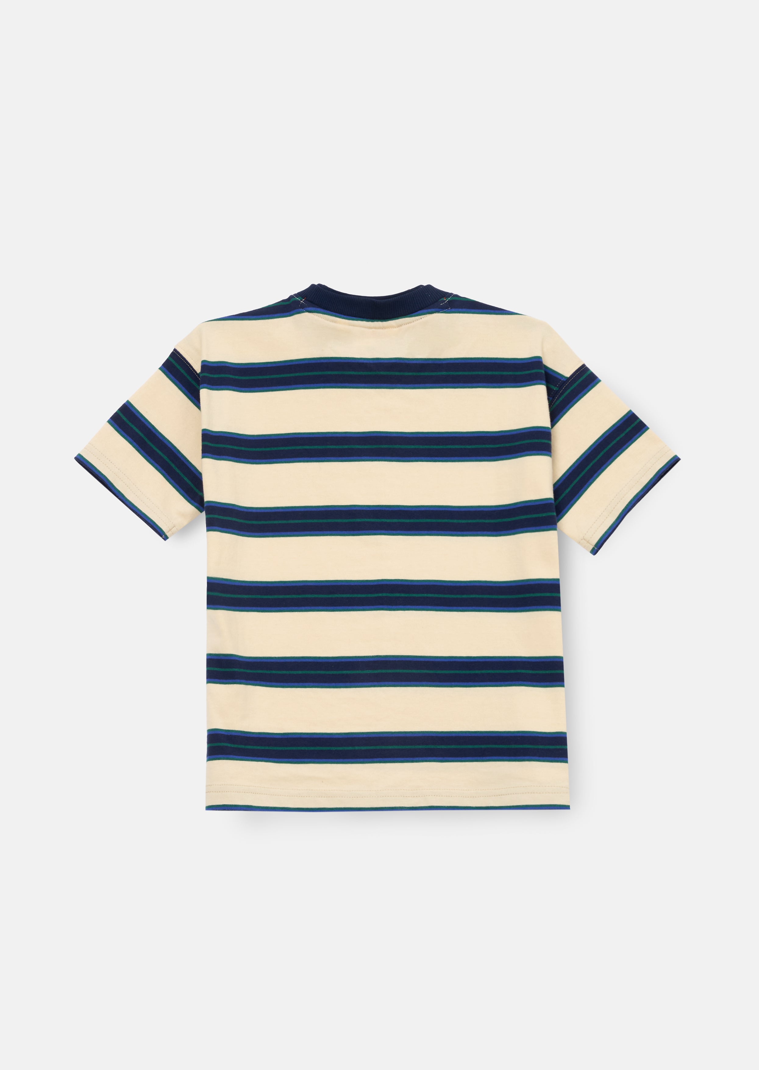T-shirt rayé teint-teint Jayden