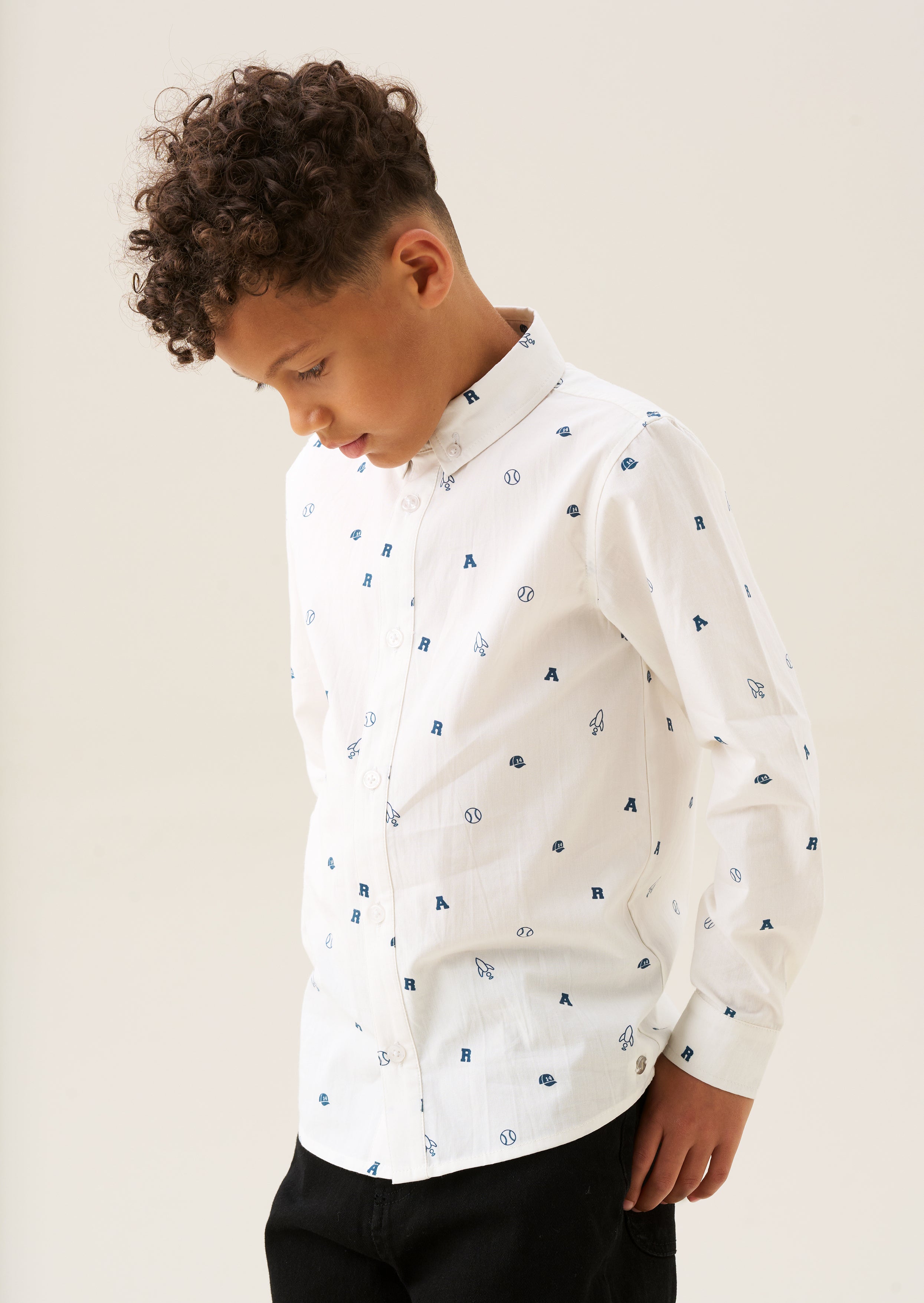 Joshua Allover-Print-Hemd