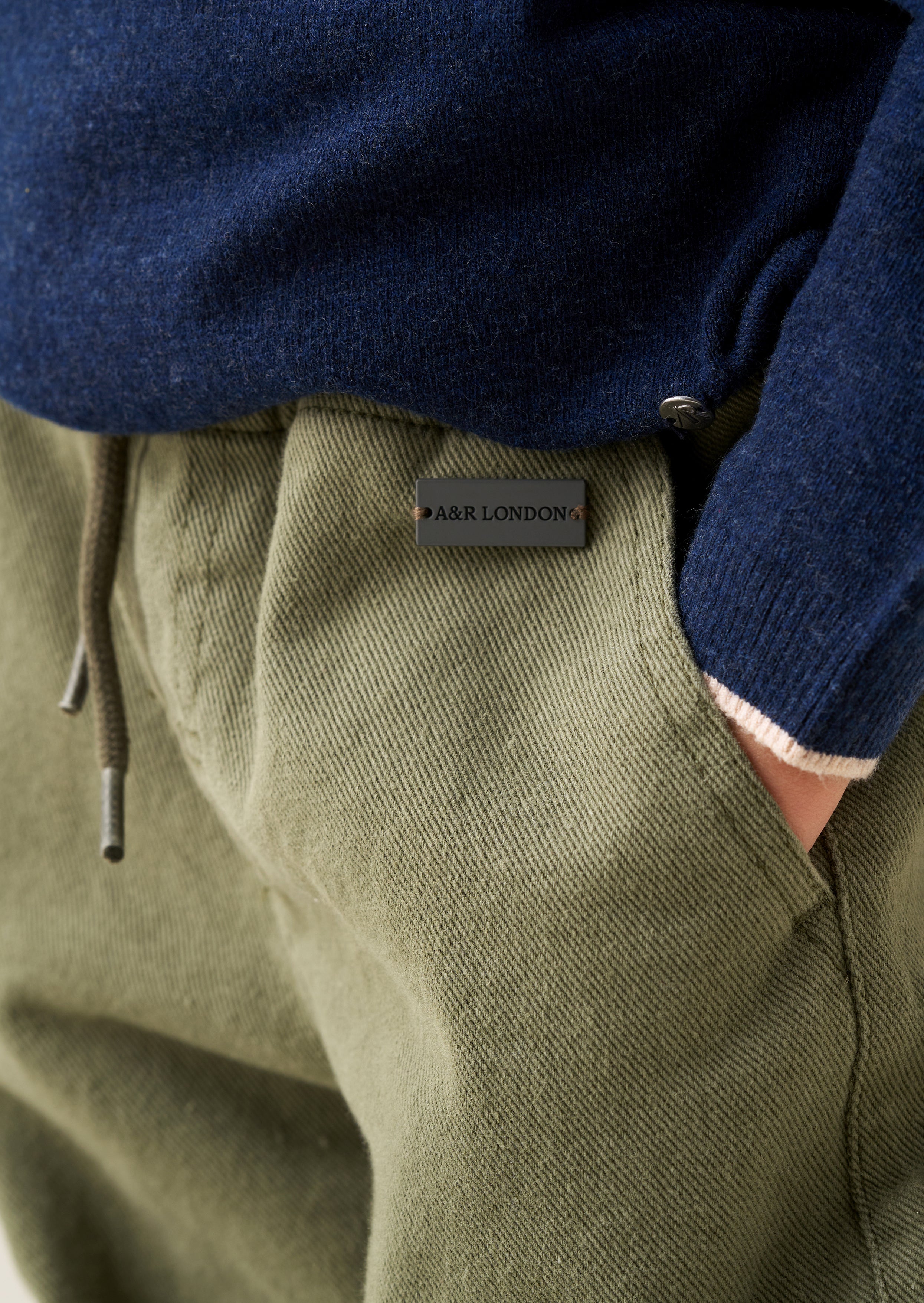Pantalons cargo en sergé lourd Ryan