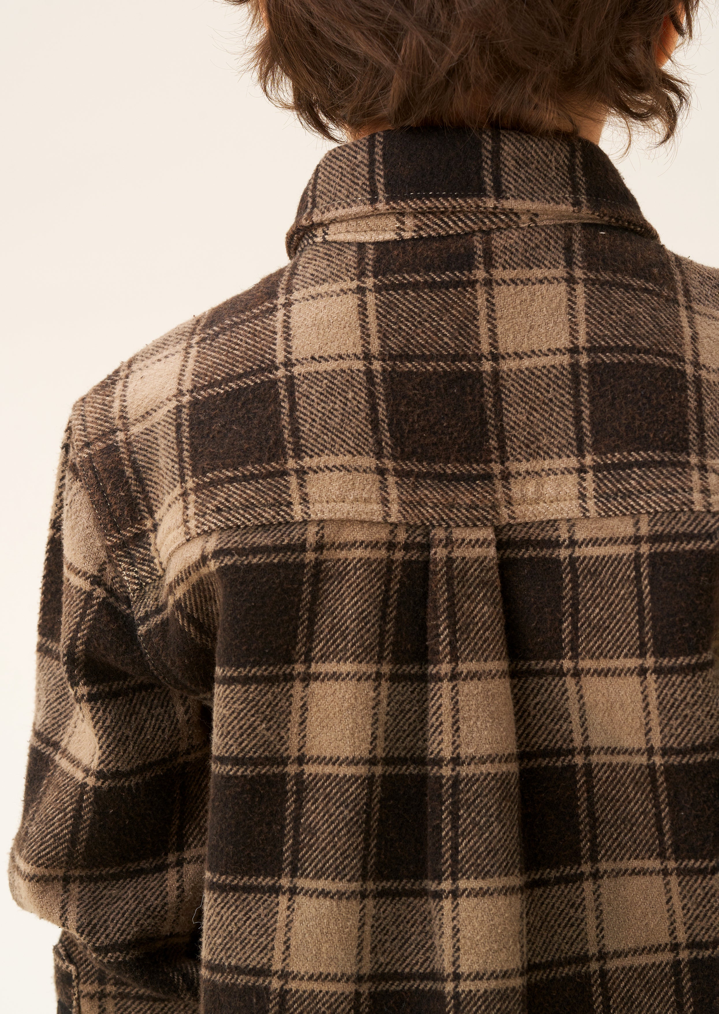 Jaxon Washed Plaid Shirt - Green