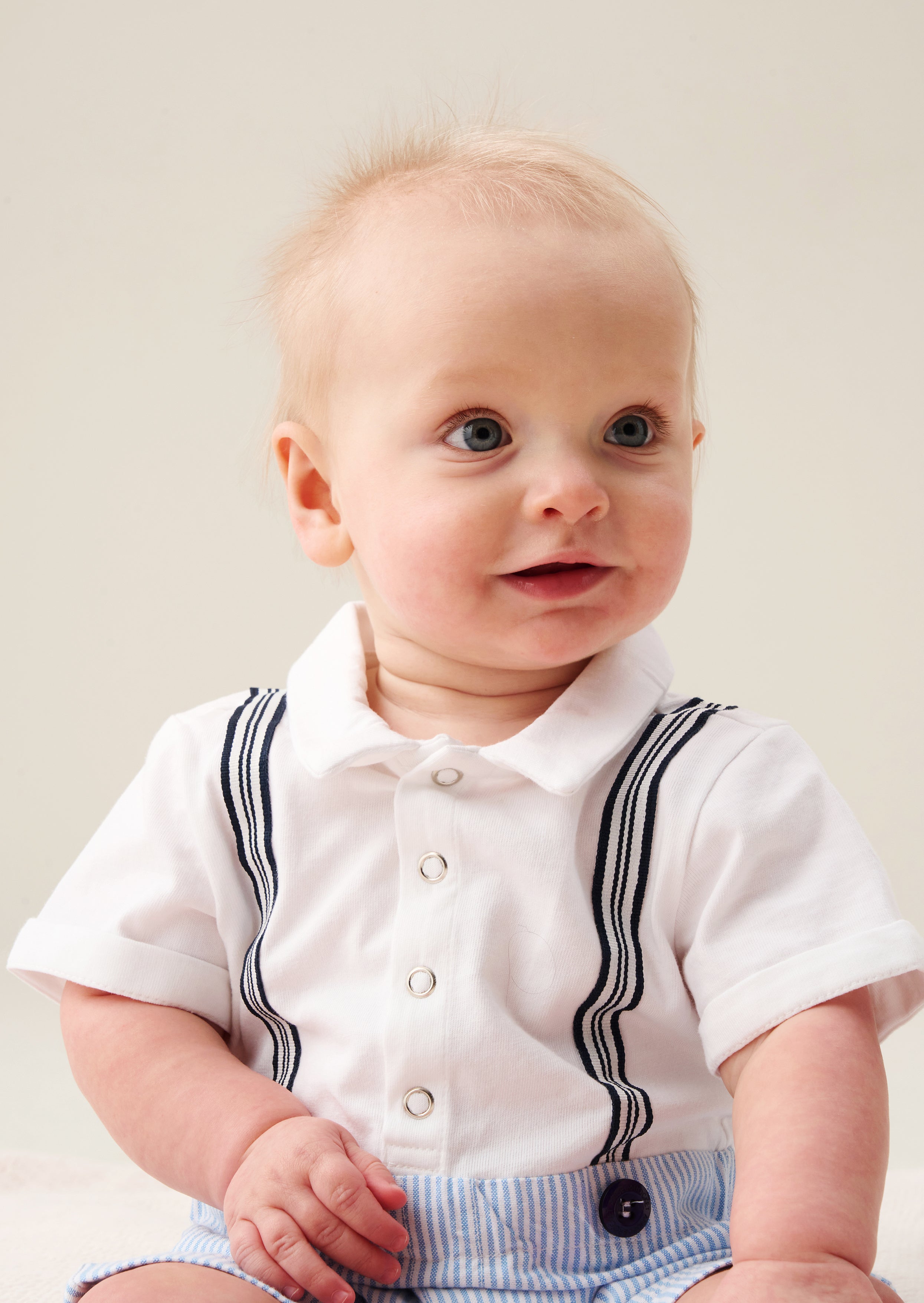 Sonny Blue Mr Smart Jersey Shortie