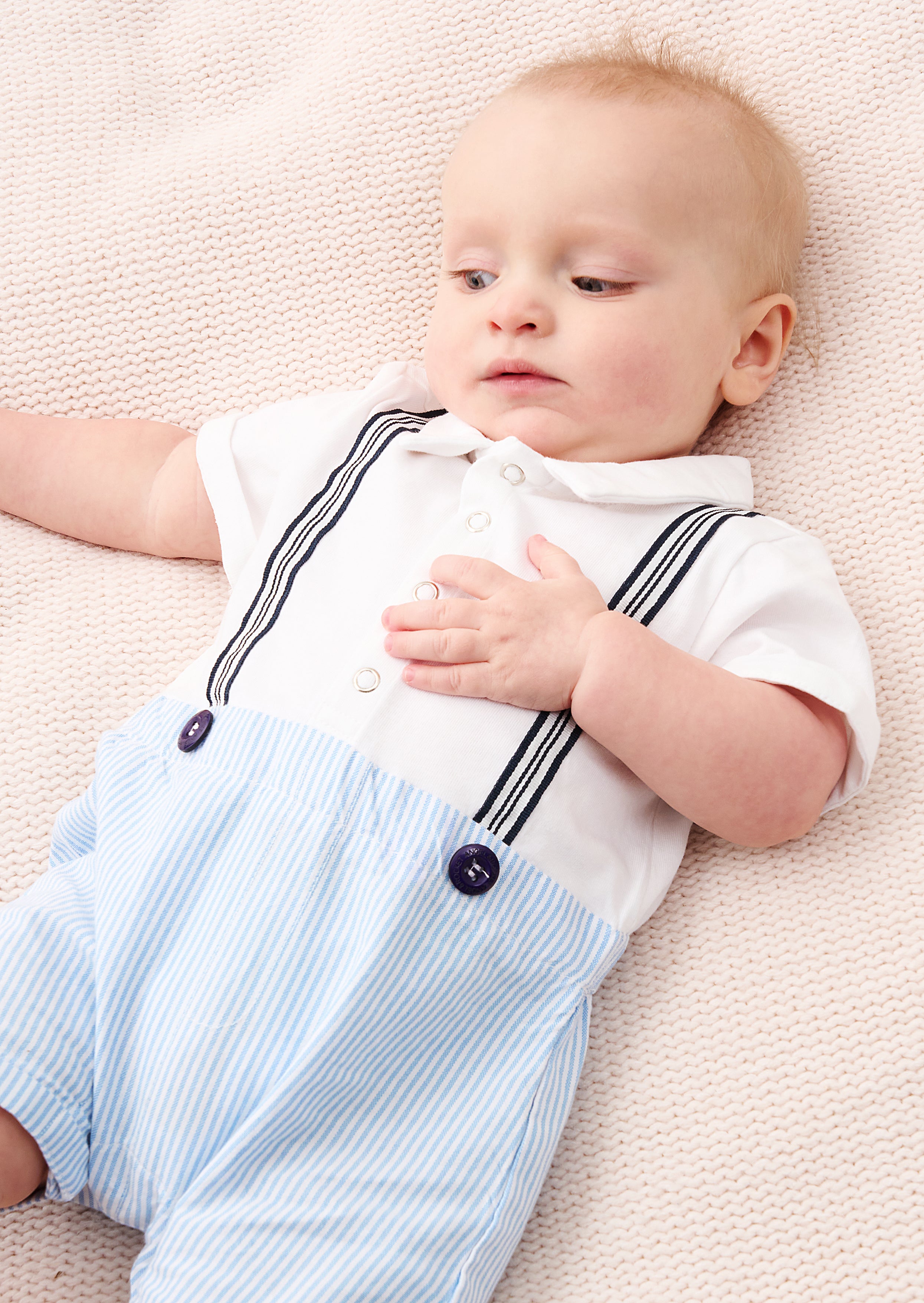 Sonny Blue Mr Smart Jersey Shortie