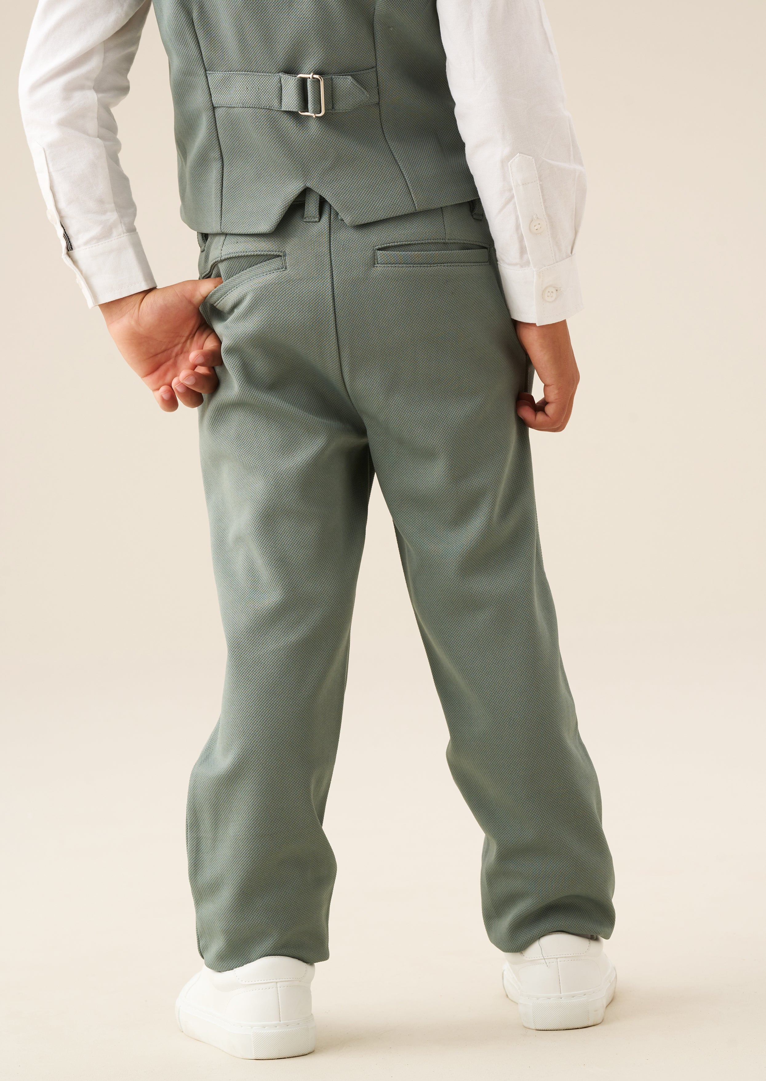 Pantalon intelligent Benjamin à plis avant