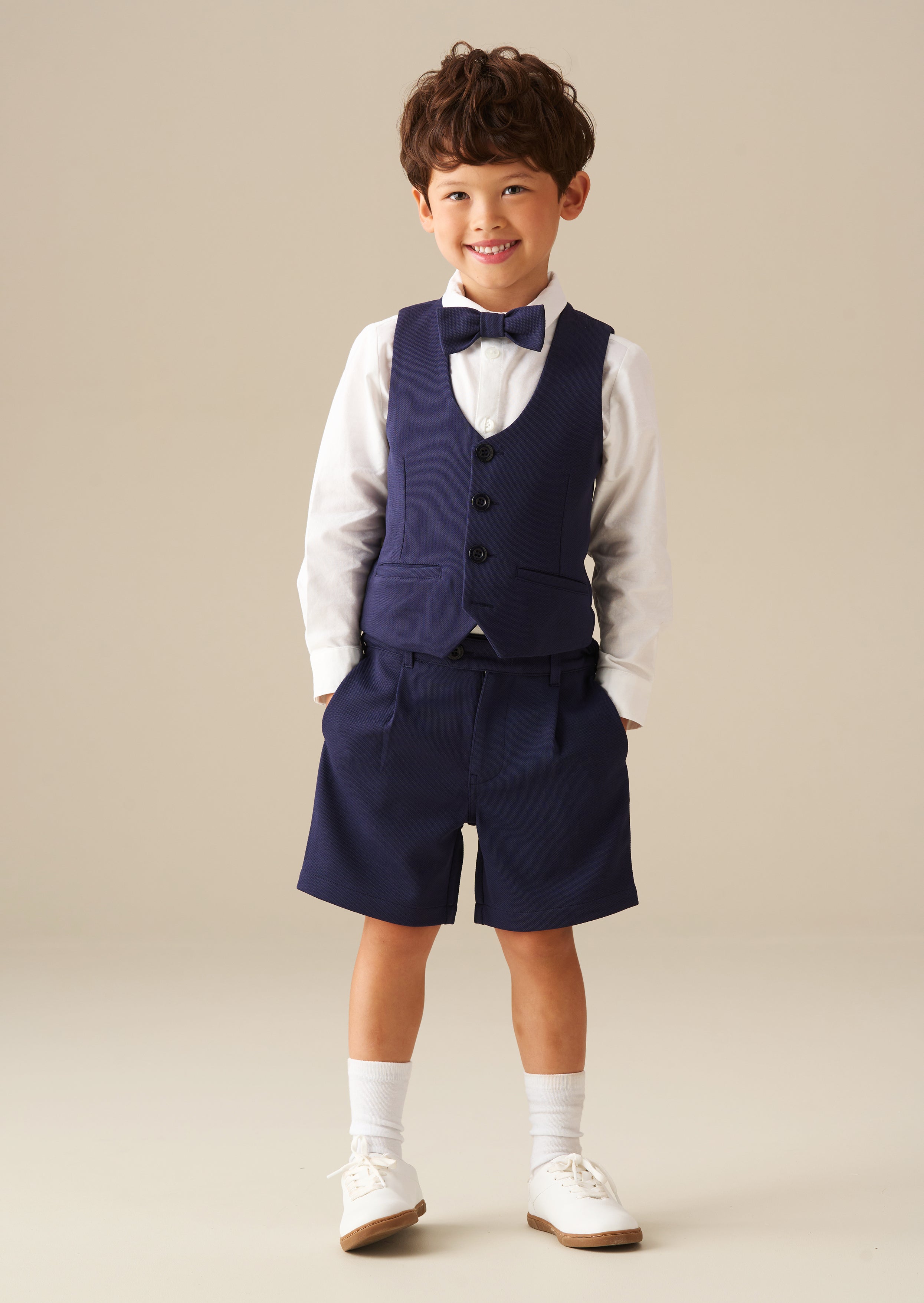 Maddox plisowane z przodu eleganckie szorty