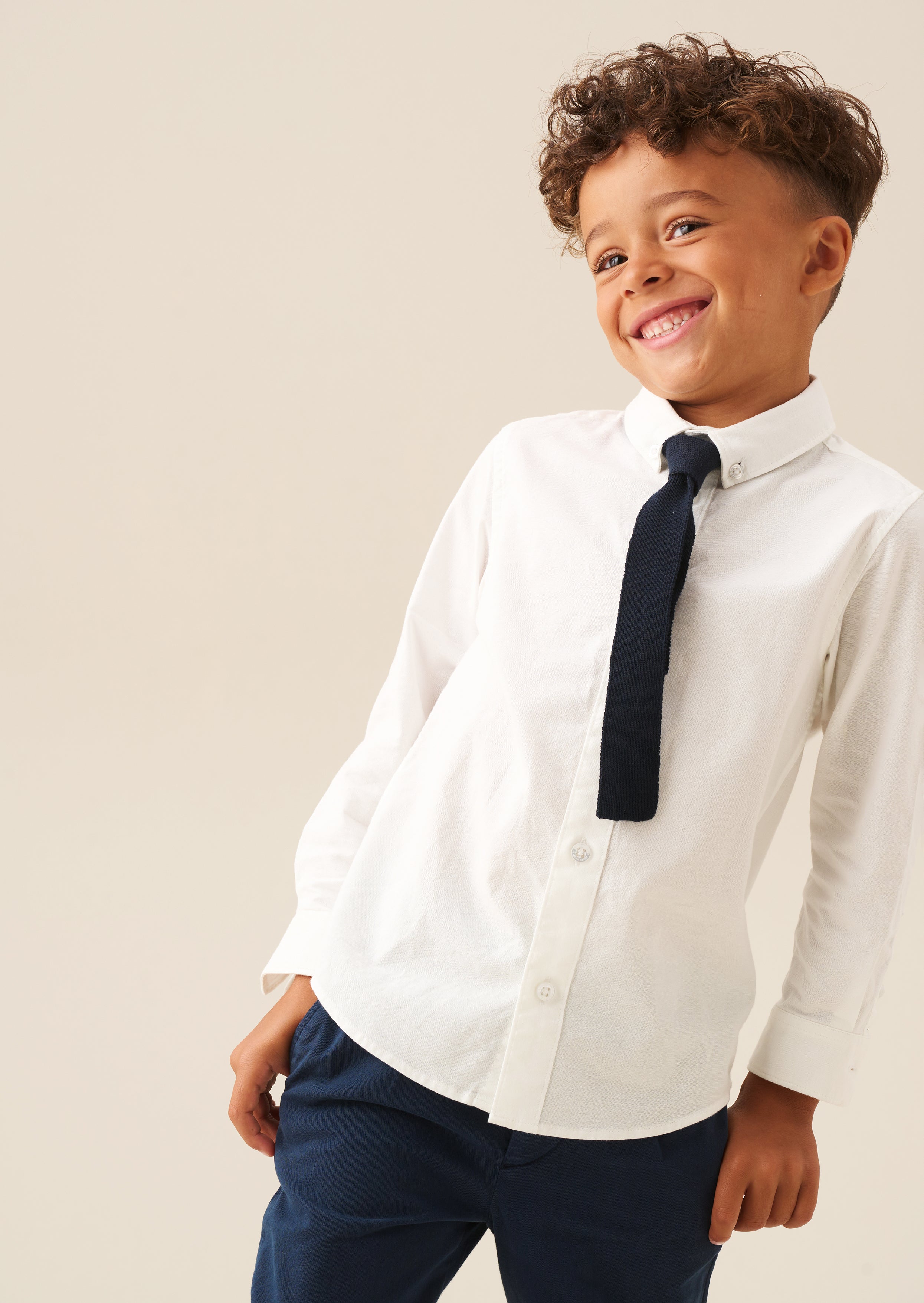 Oscar Classic Oxford Shirt And Tie Set
