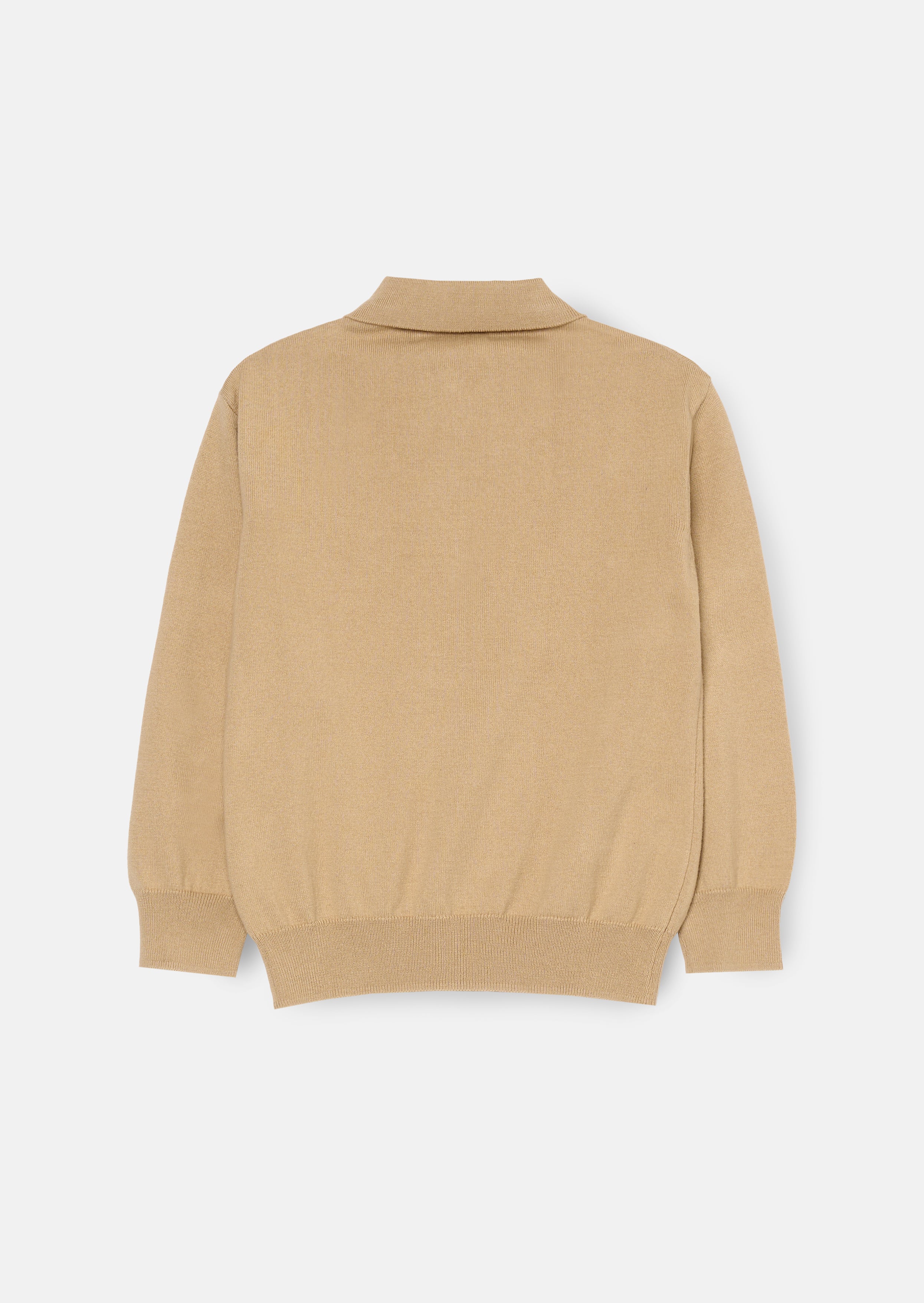 Maglione lavorato a maglia con collo a zip Carter