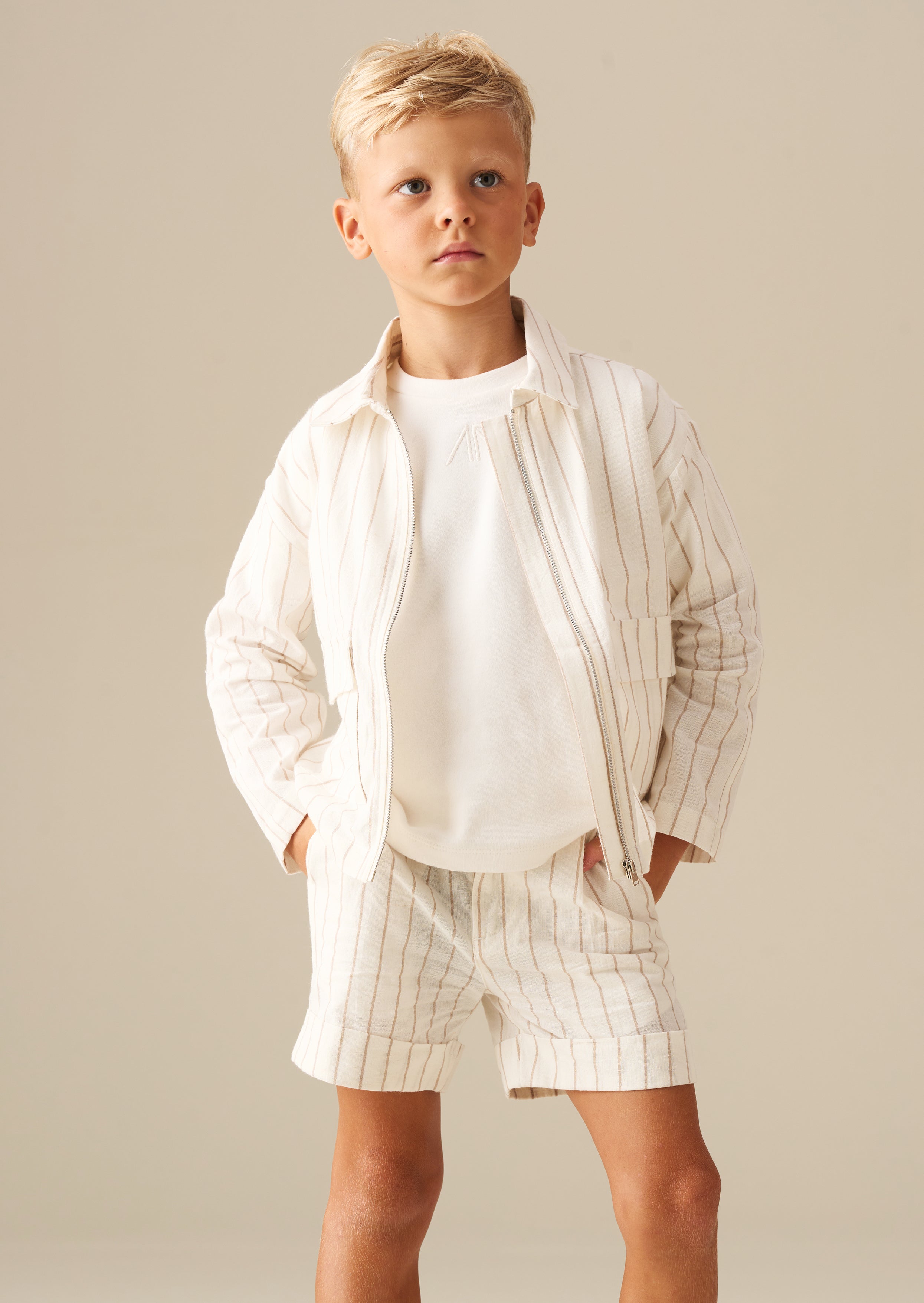 Jake Ticking Stripe Jacket