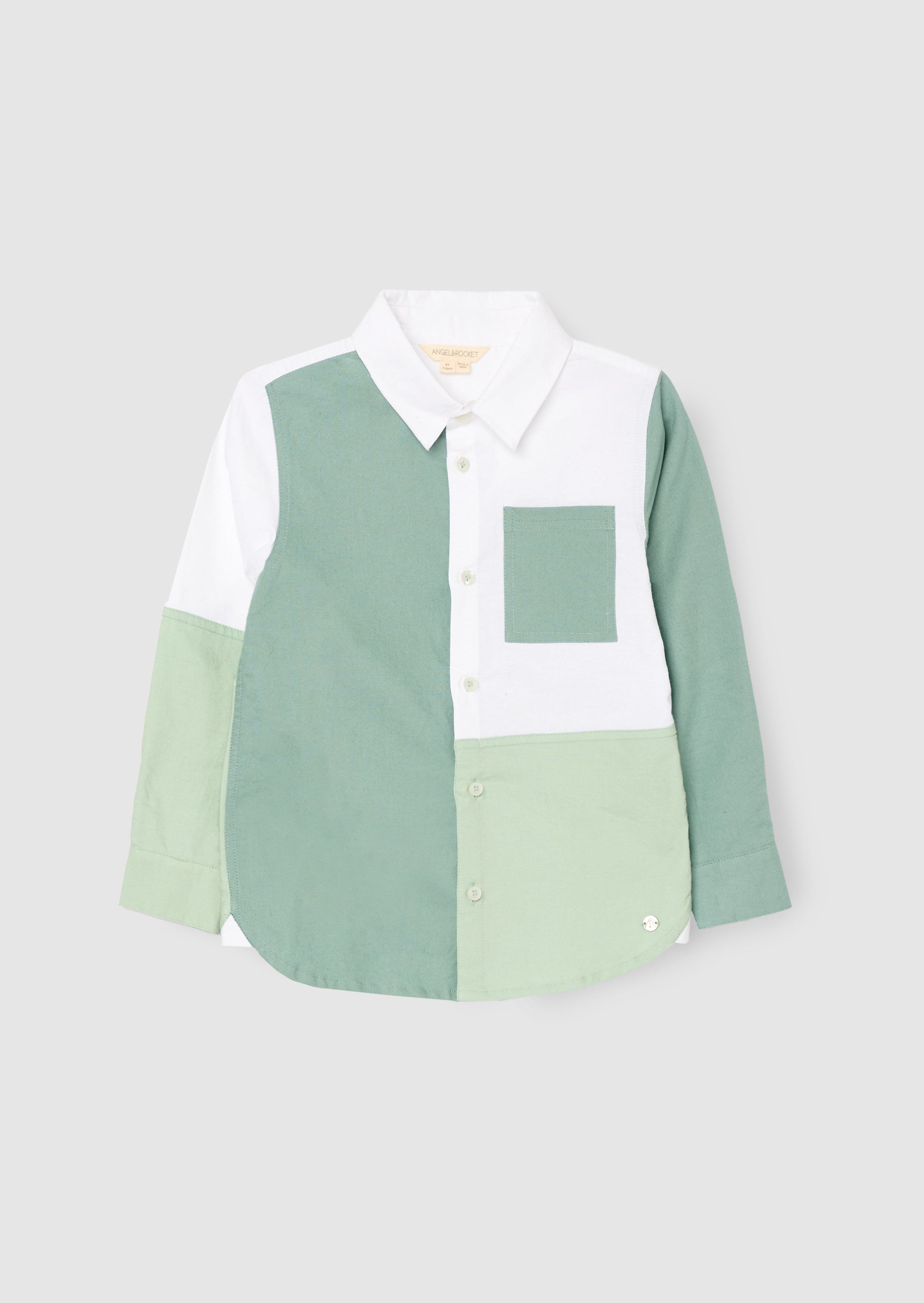 Jude Colour Block Oxford Shirt