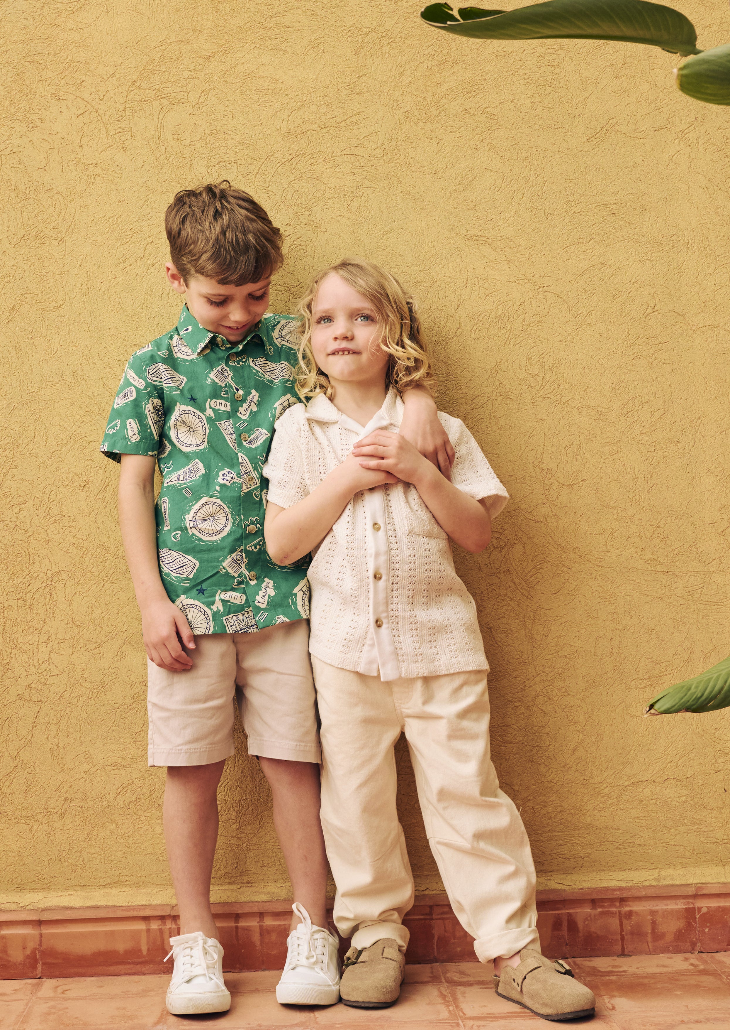 Bradley Häkelstickerei Hemd