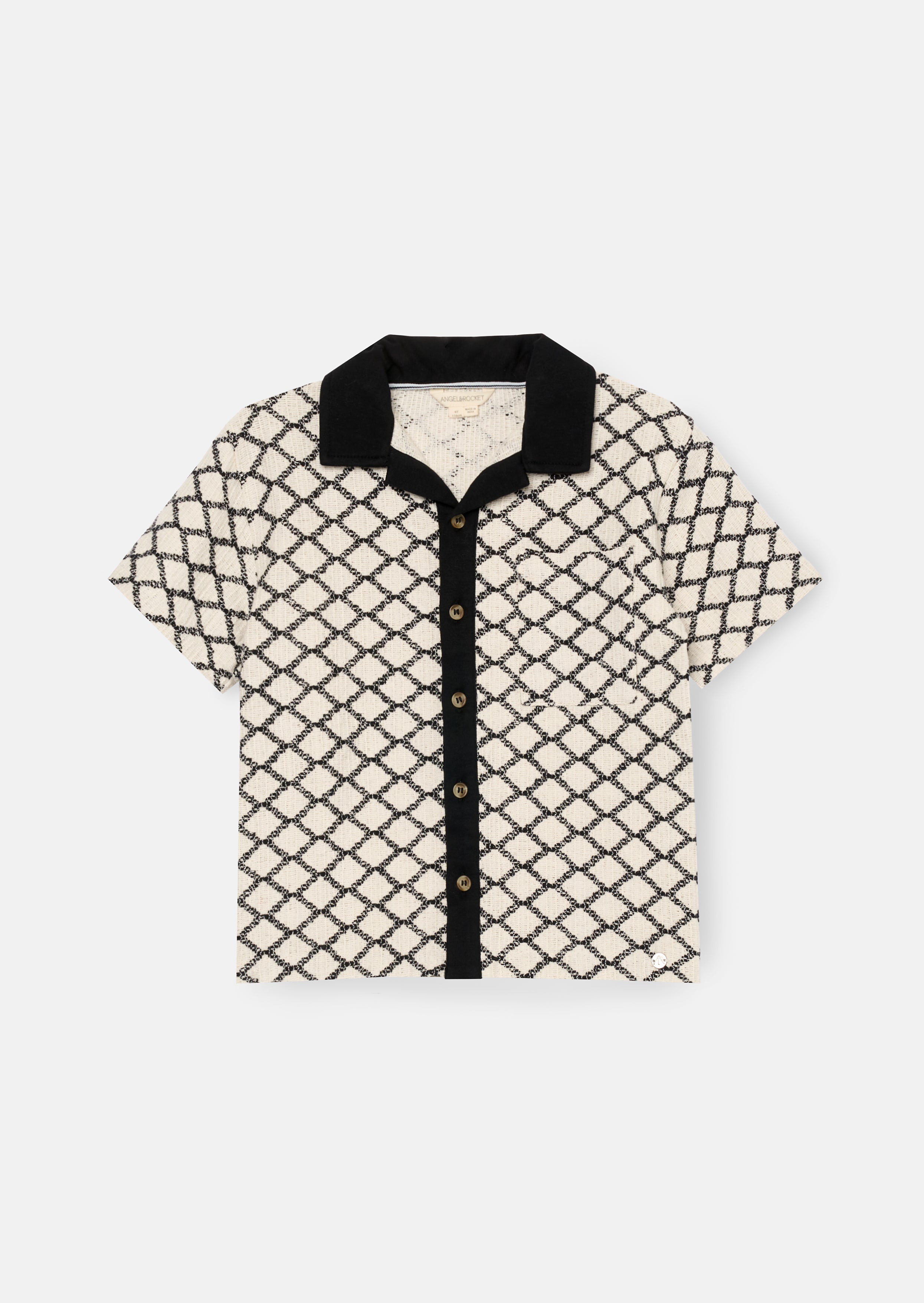 Marcus Intarsia Knit Shirt