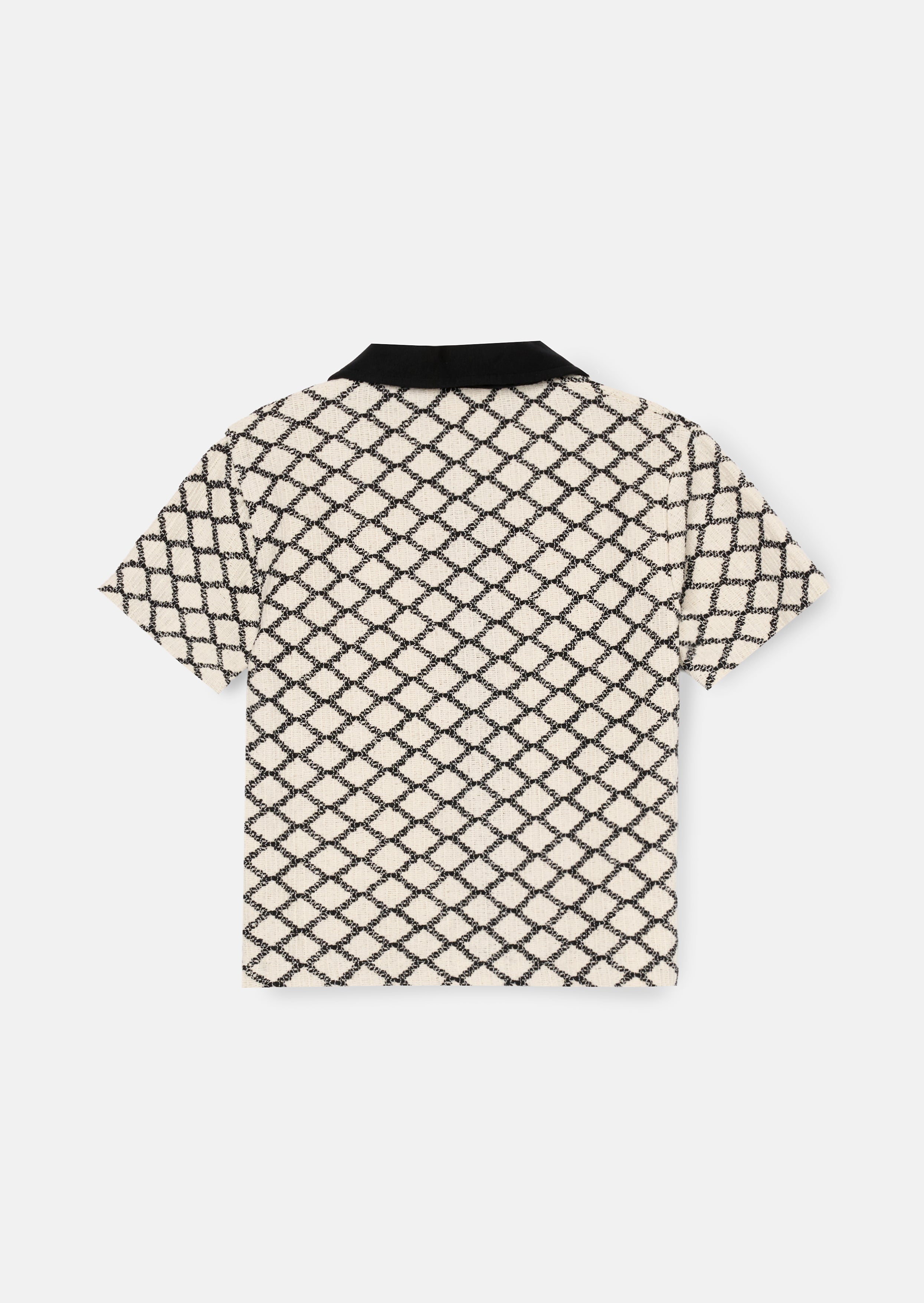 Marcus Intarsia Knit Shirt