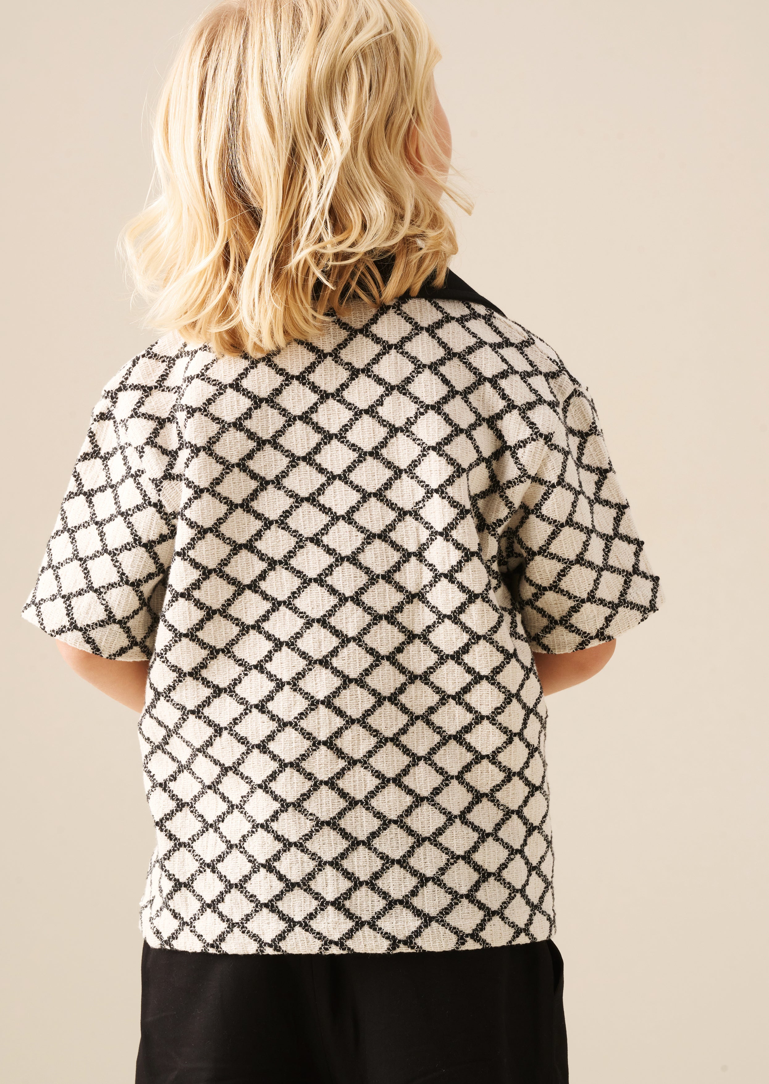 Marcus Intarsia Knit Shirt