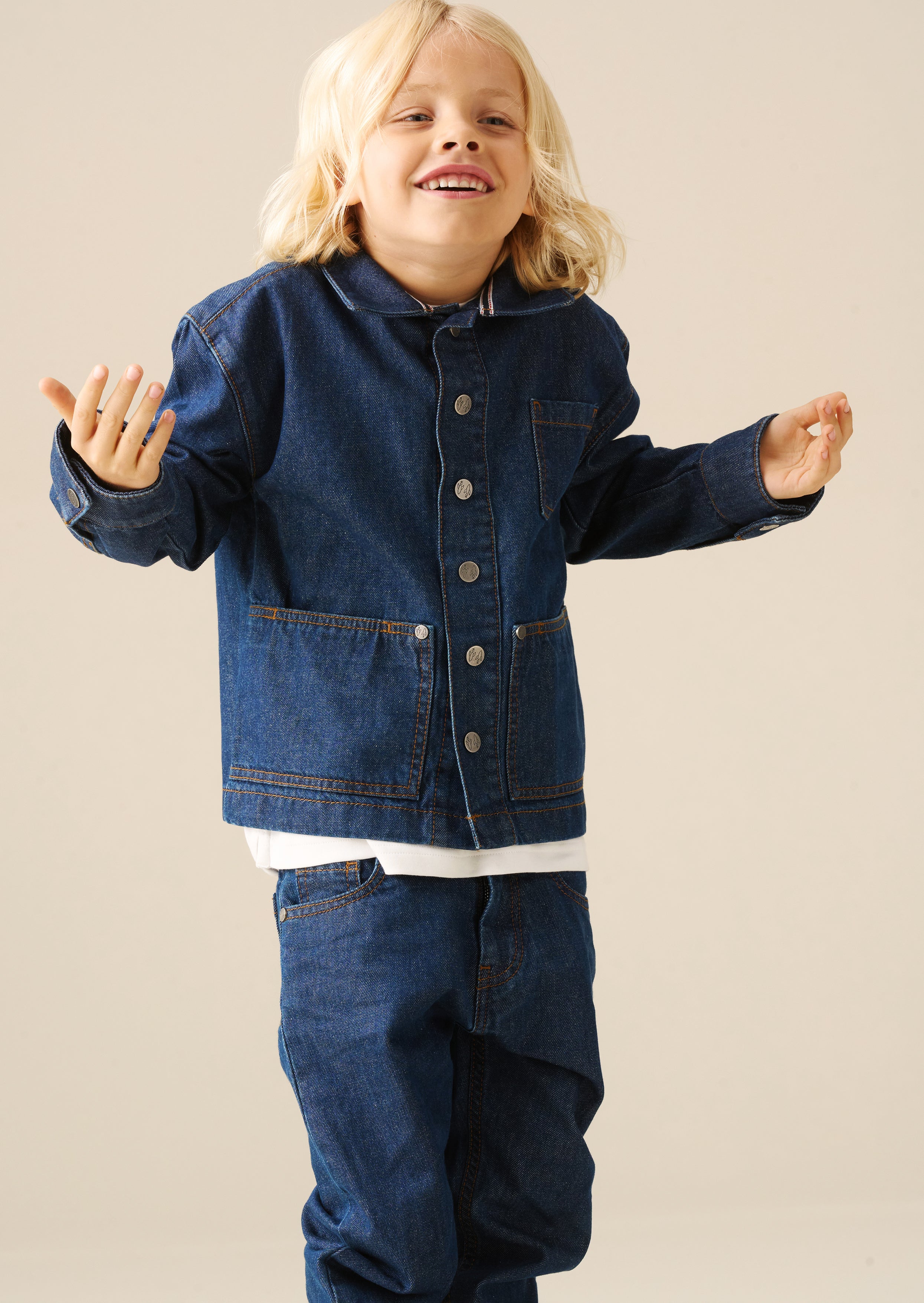 سترة دينيم أوتيس إنديجو