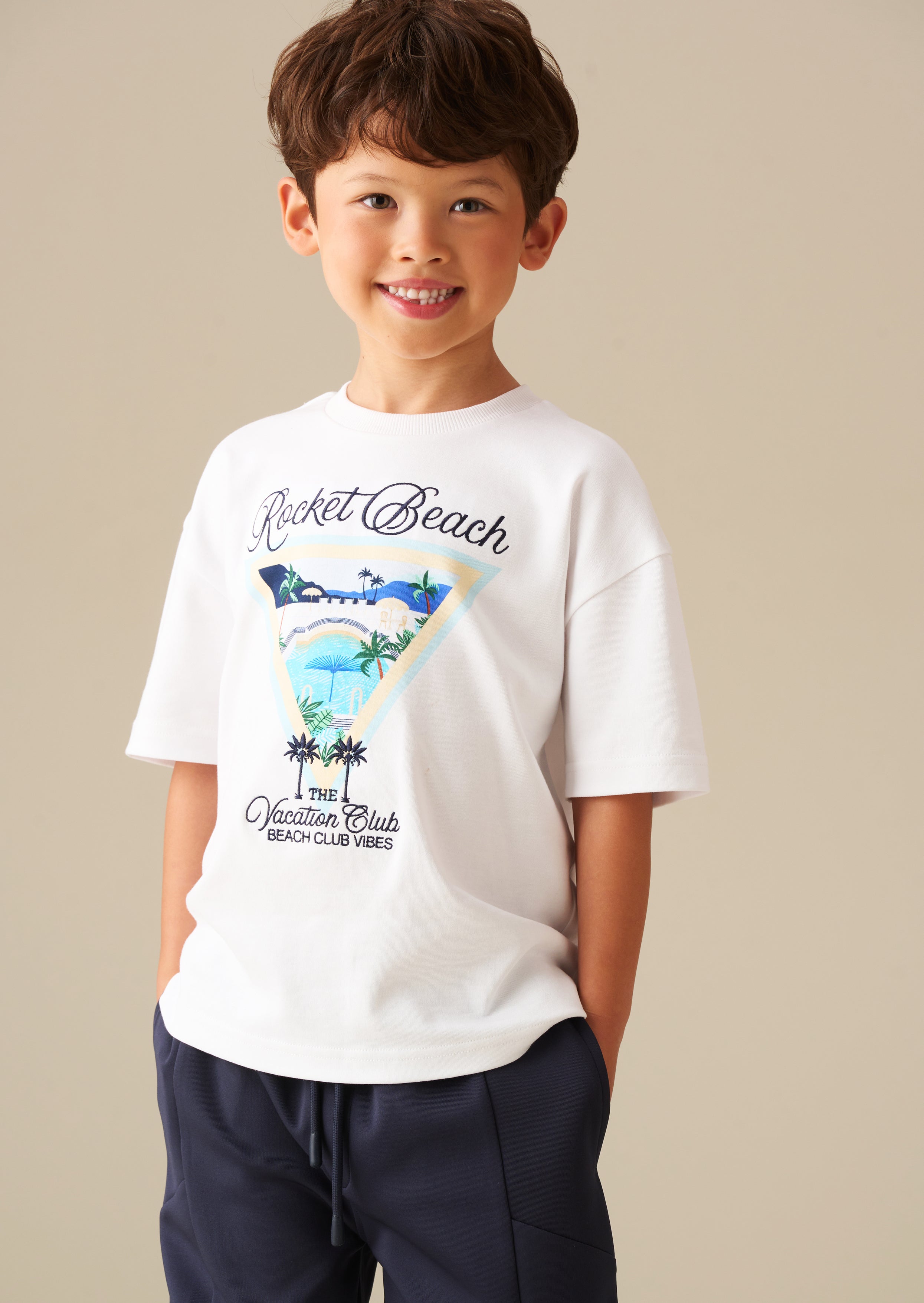West Beach Graphic T Shirt
