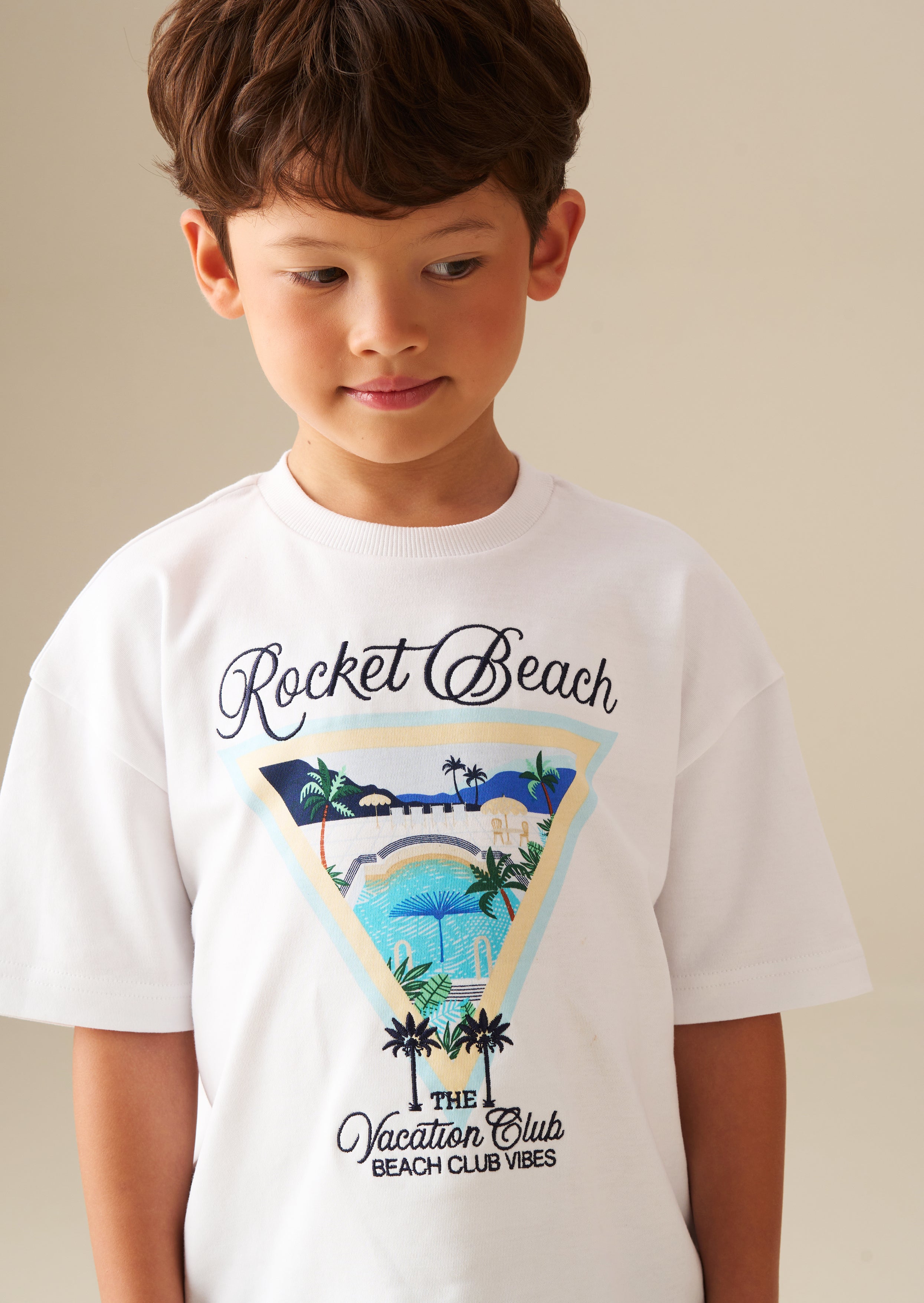 West Beach Graphic T Shirt