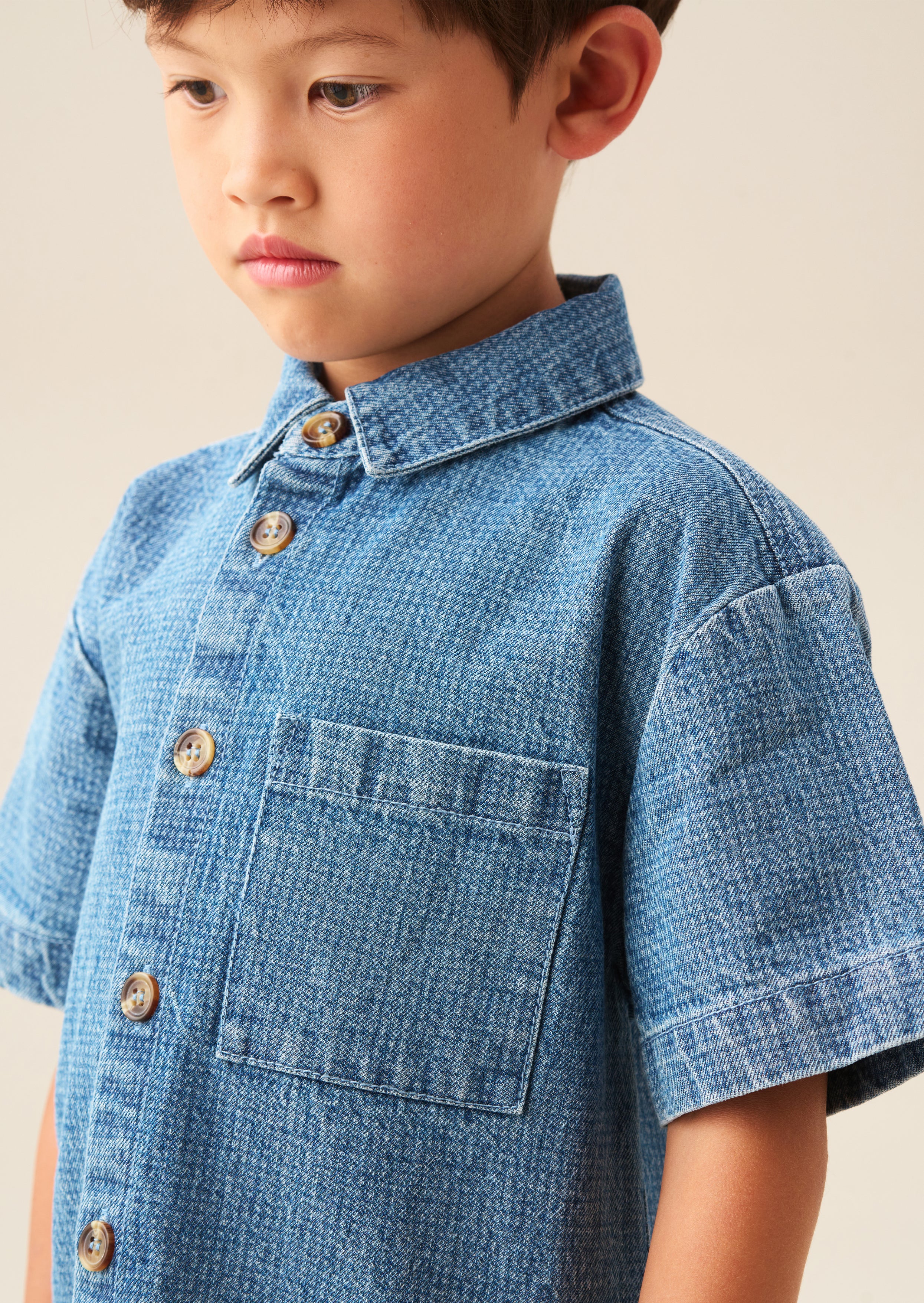 قميص جينز ماكس جاكار