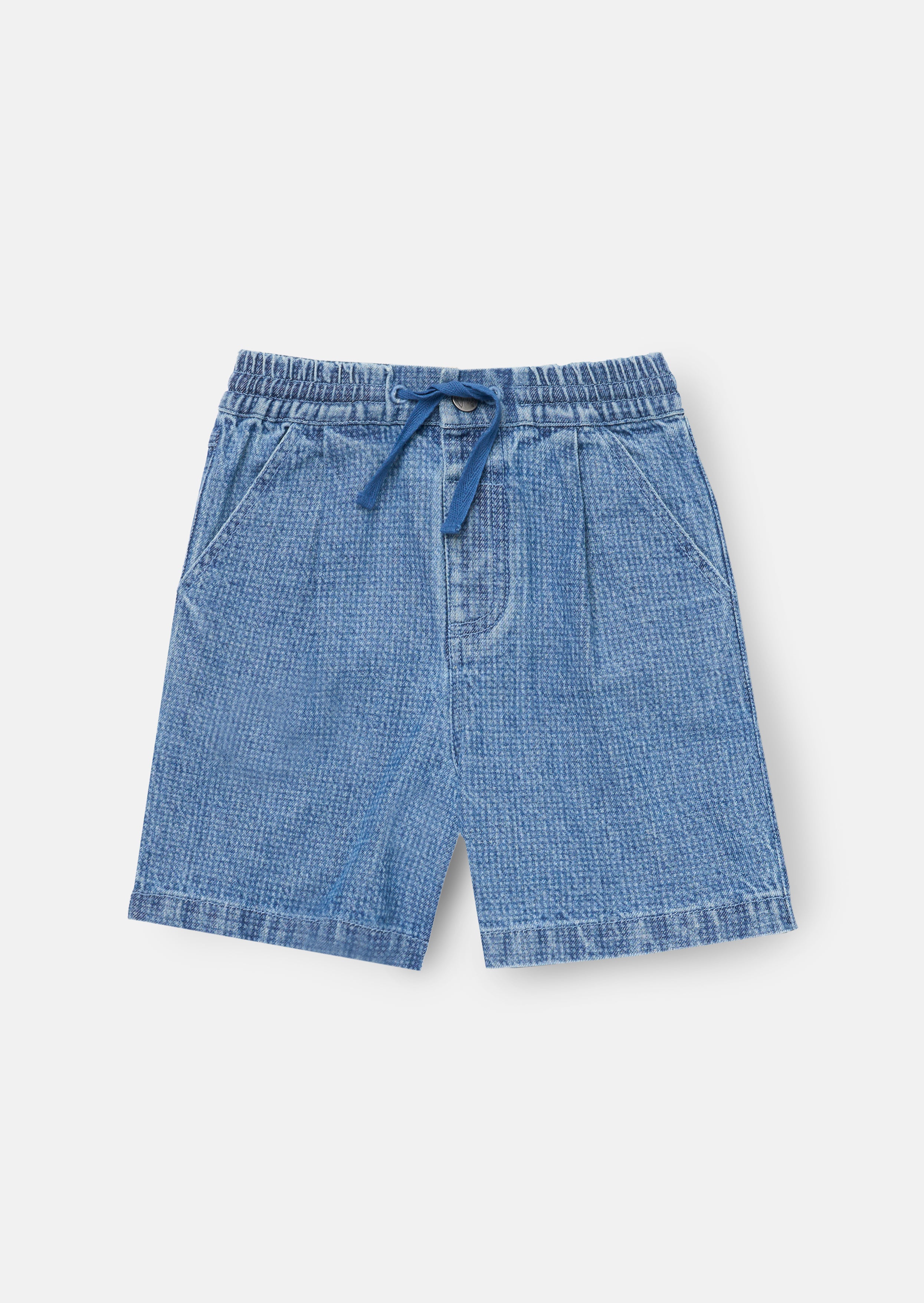 Max Jacquard Denim Shorts