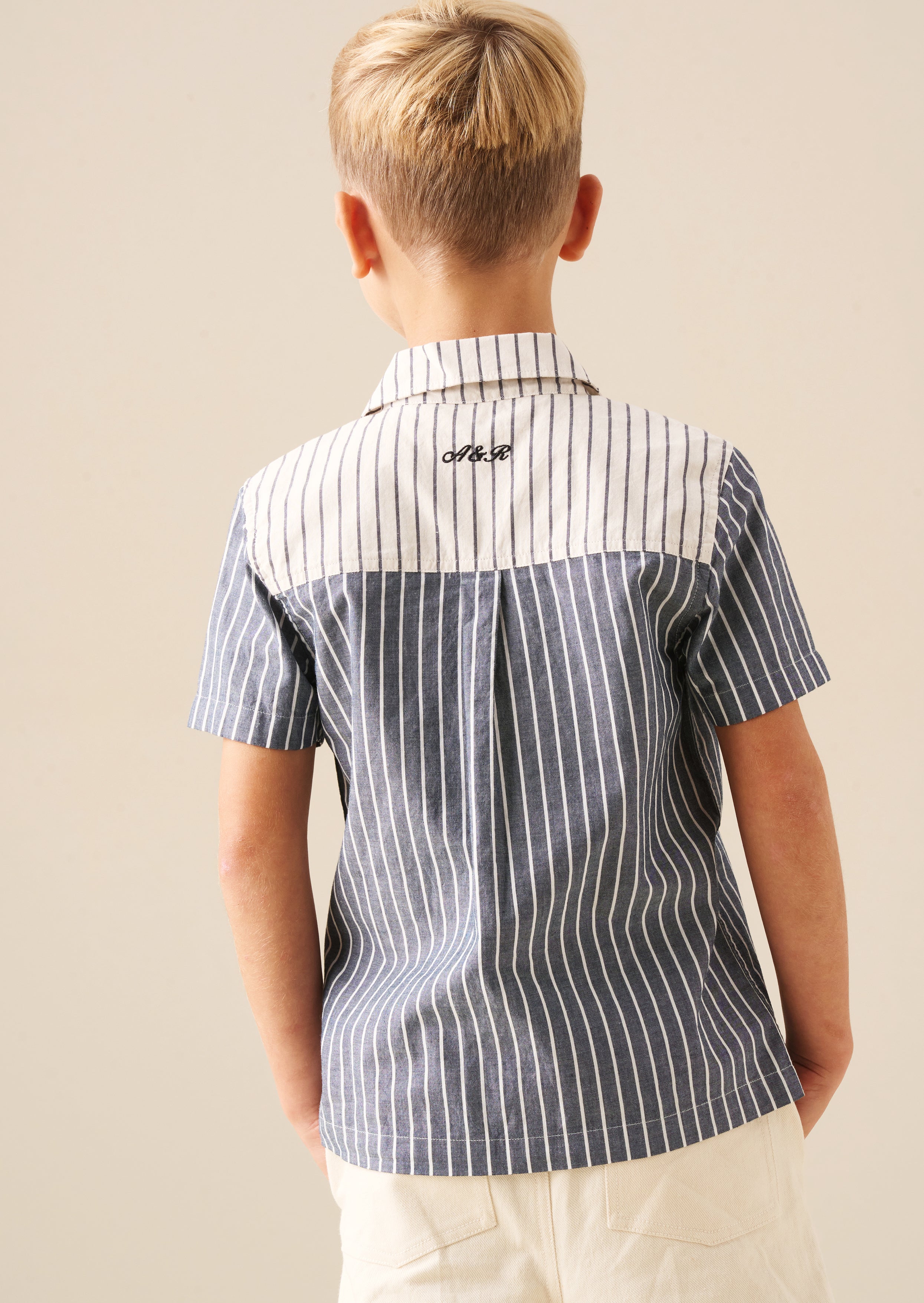 Beau Cut And Sew Shirt