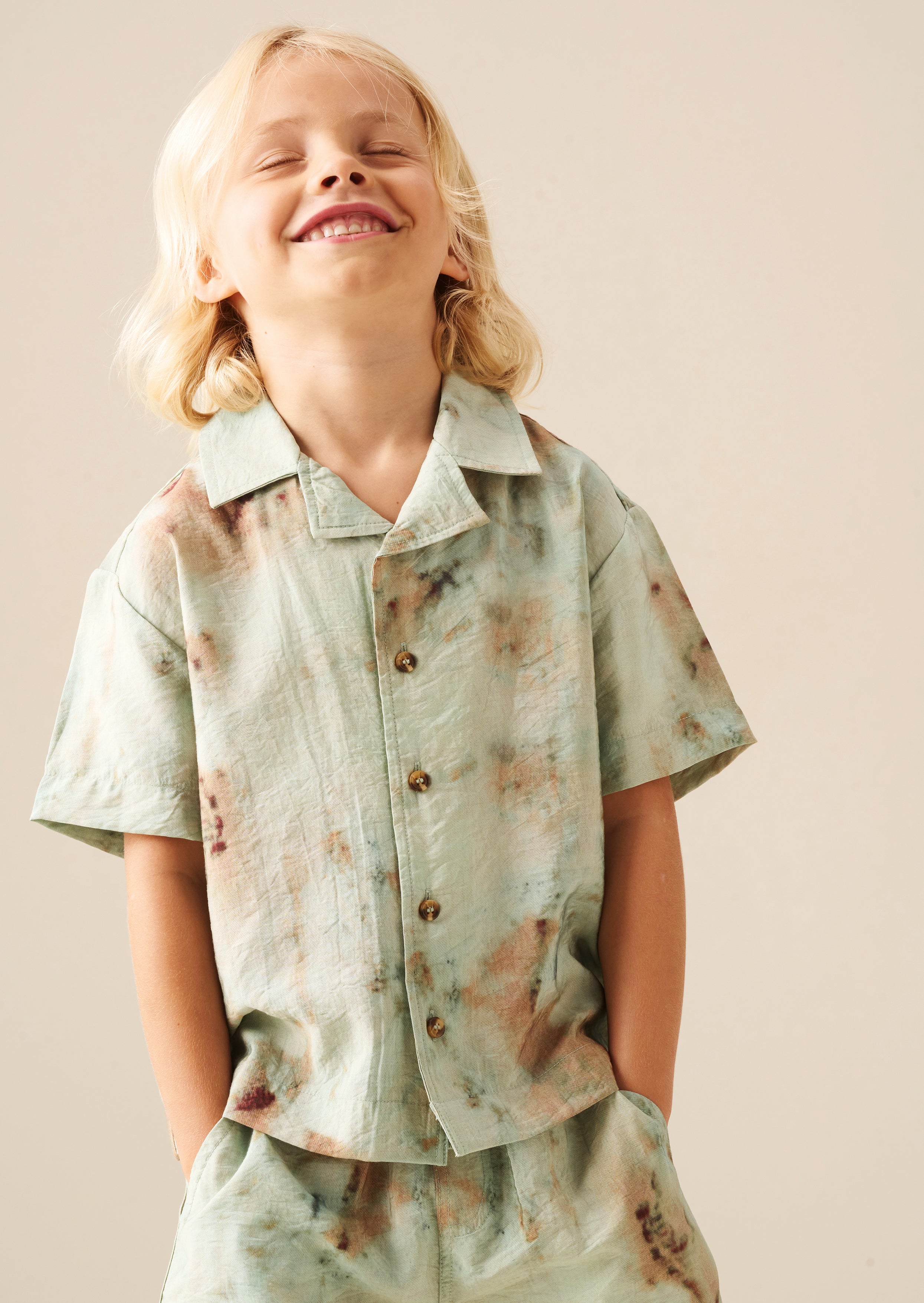 Teddy Batikdruck Hemd