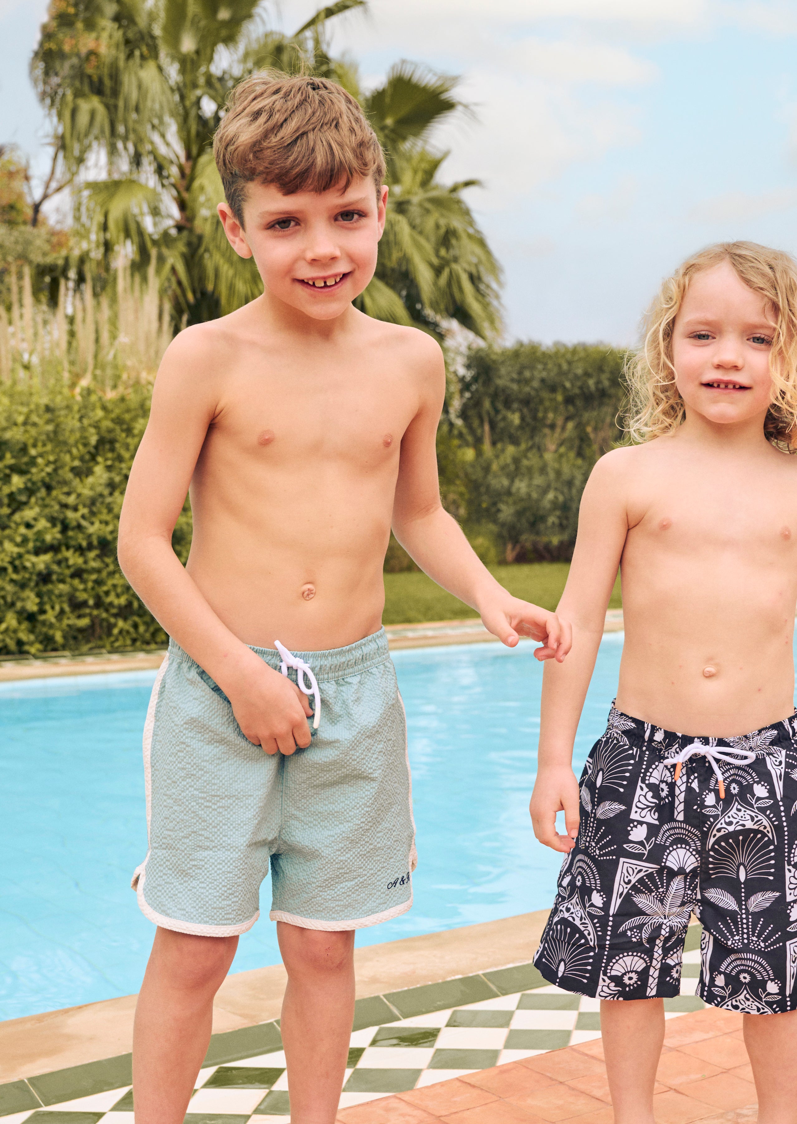 Fred strukturierte Badeshorts