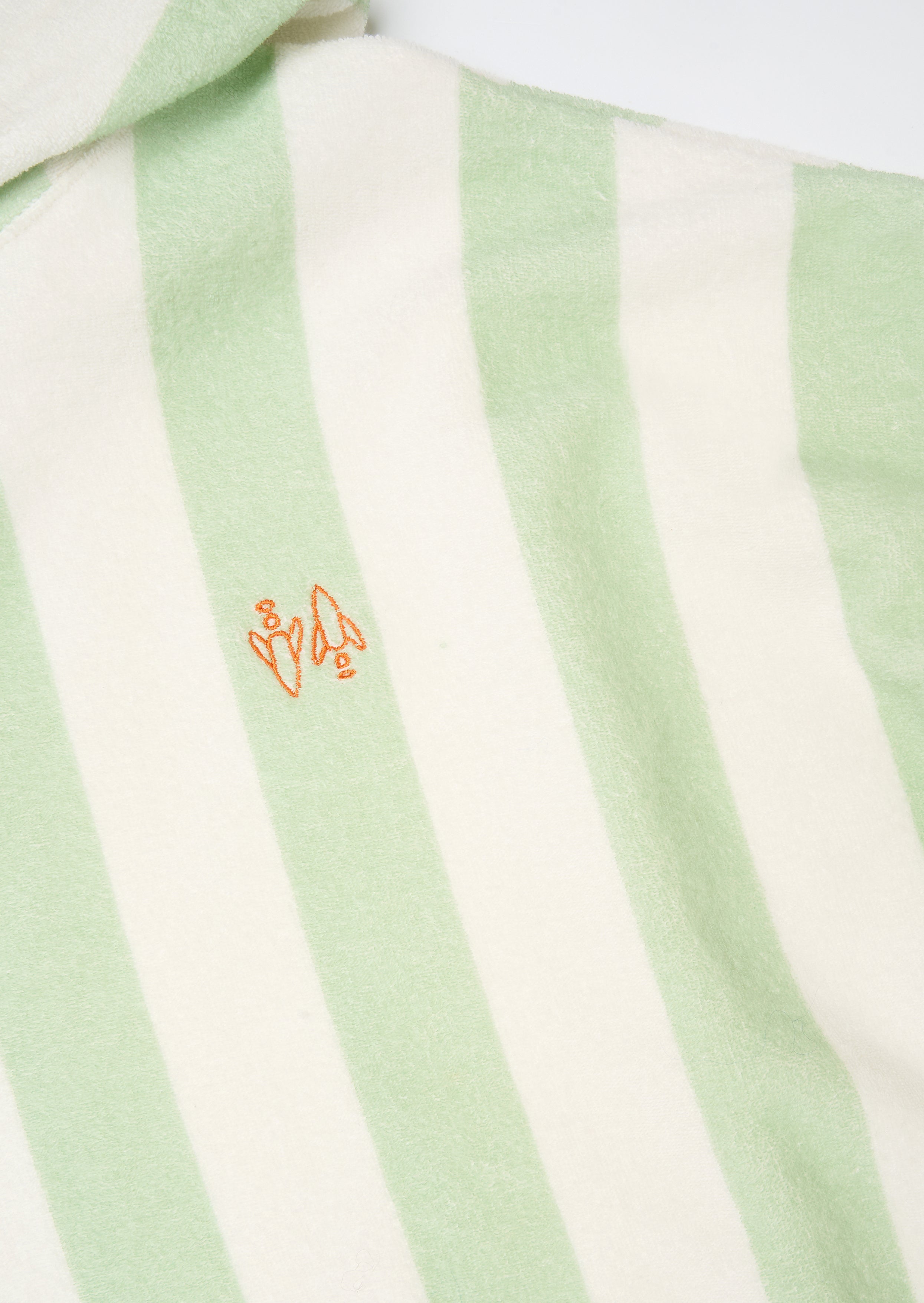 Sonny Stripe Towelling Poncho