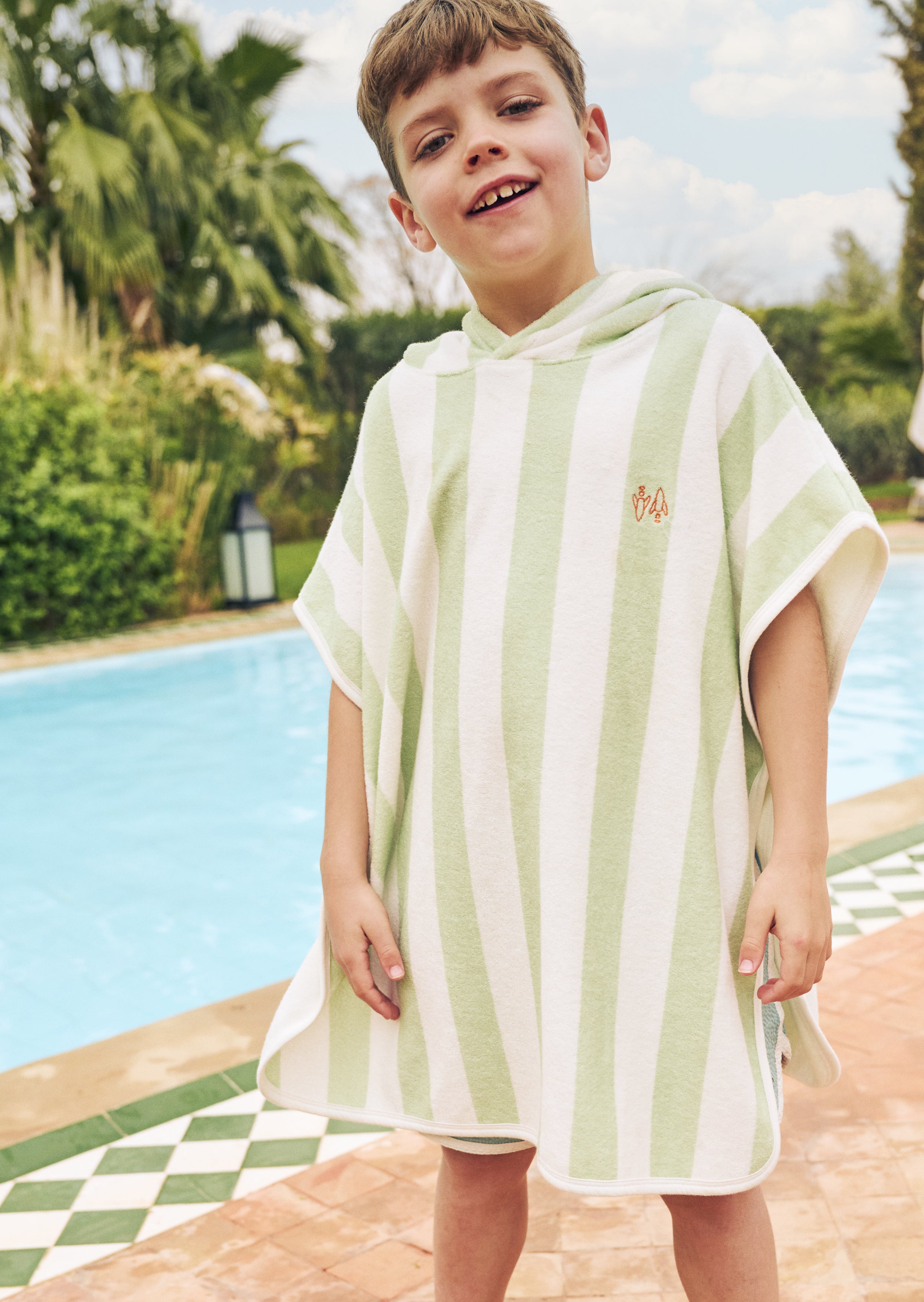 סוני סטרייפ פונצ'ו מגבת