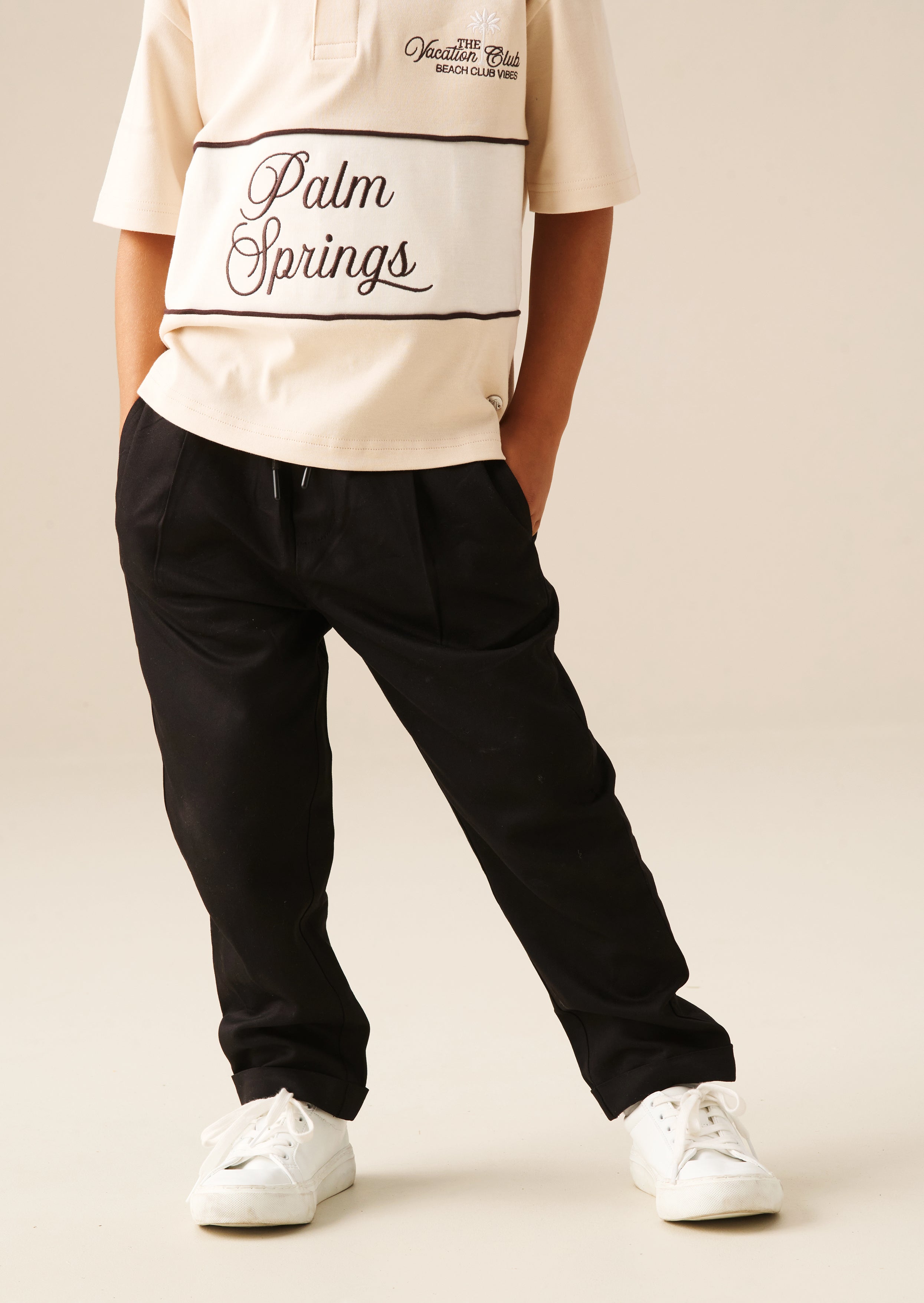 Alex Elasticated Tapered Trouser