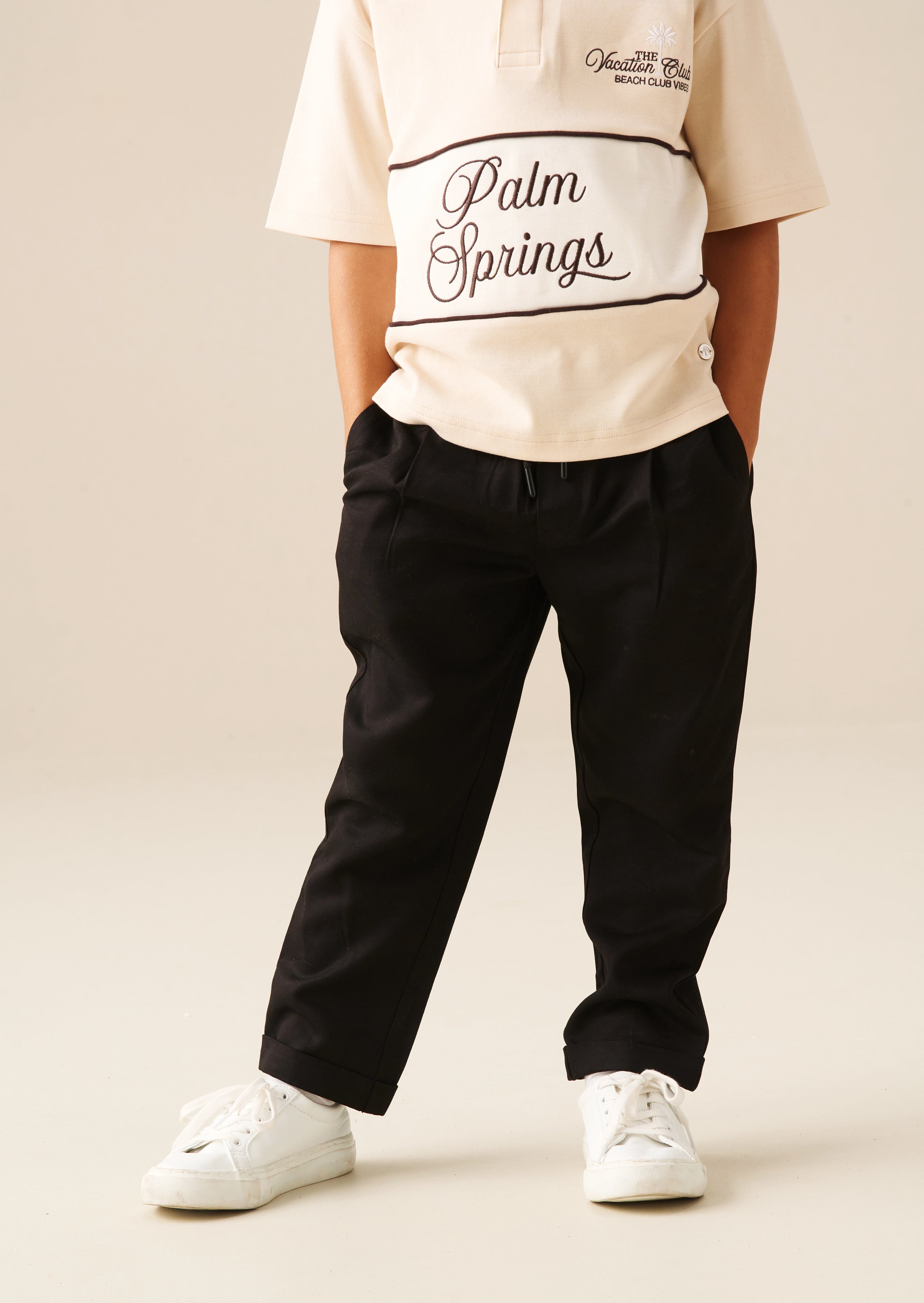 Alex Elasticated Tapered Trouser