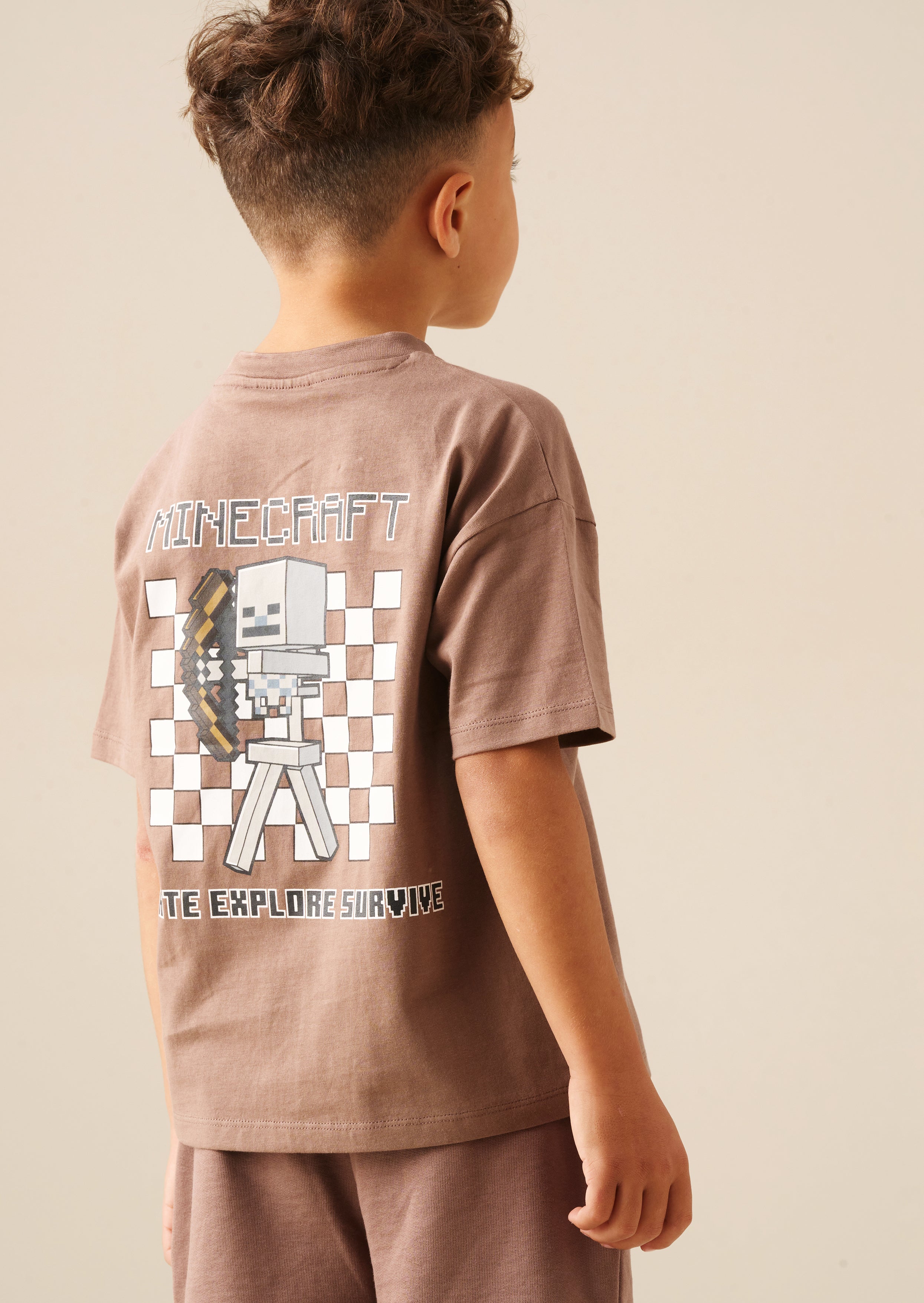 Camiseta gráfica de Minecraft